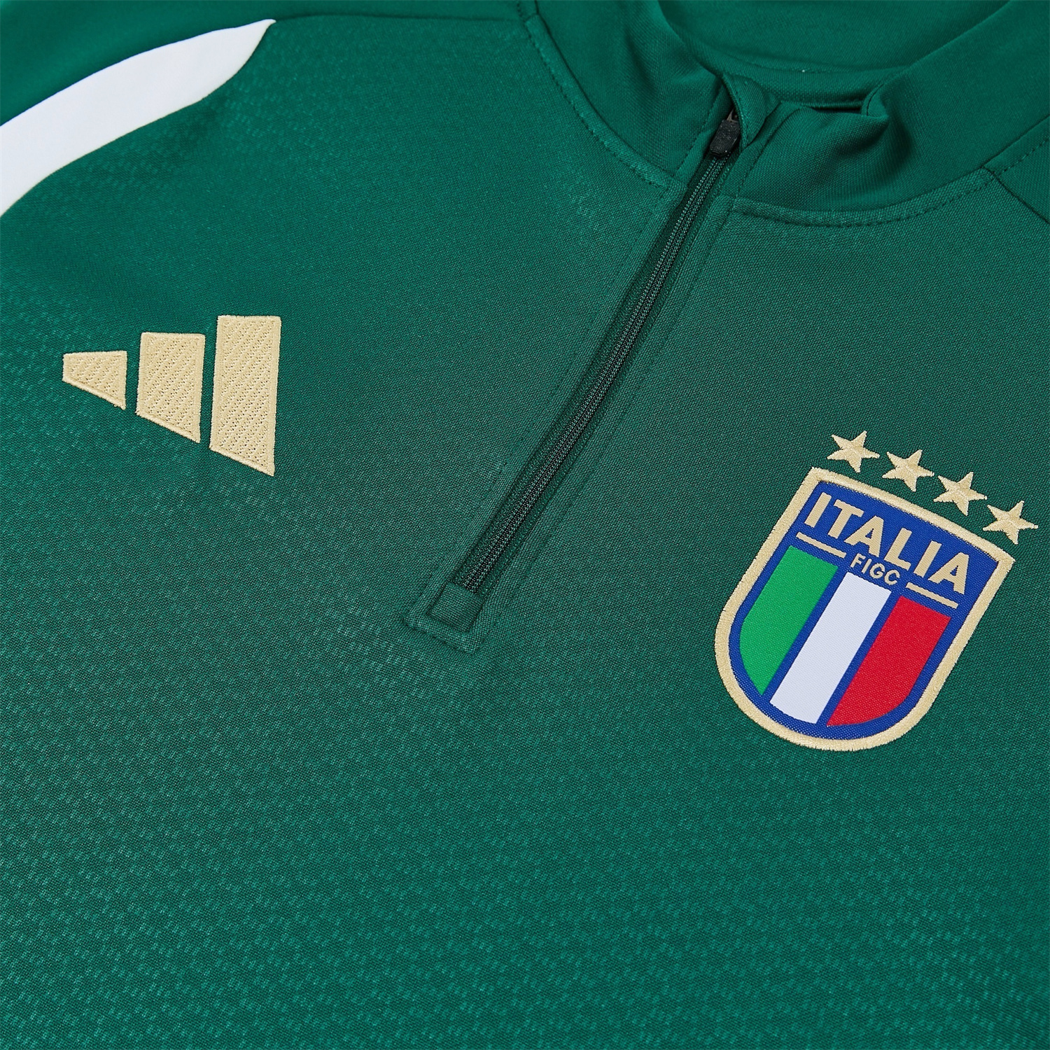 TKH-turbokithub-Italy 2026 Long Sleeve Training Set - Green With White Top & Pants