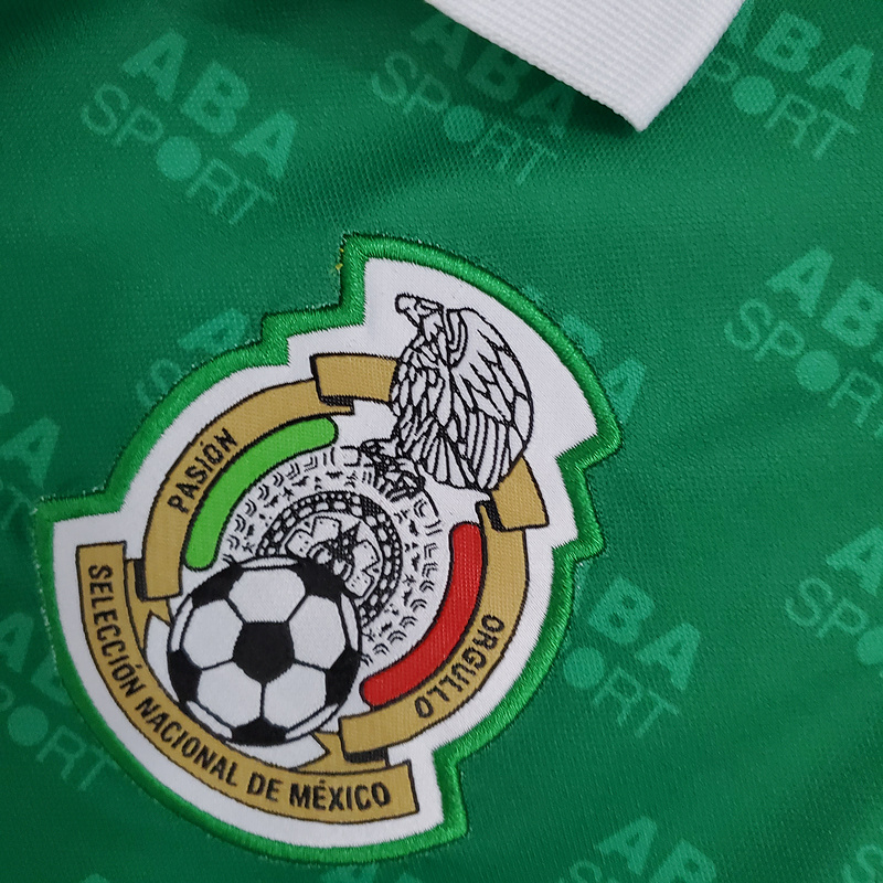 TKH-turbokithub-Retro Mexico 1995 Home Stadium Jersey
