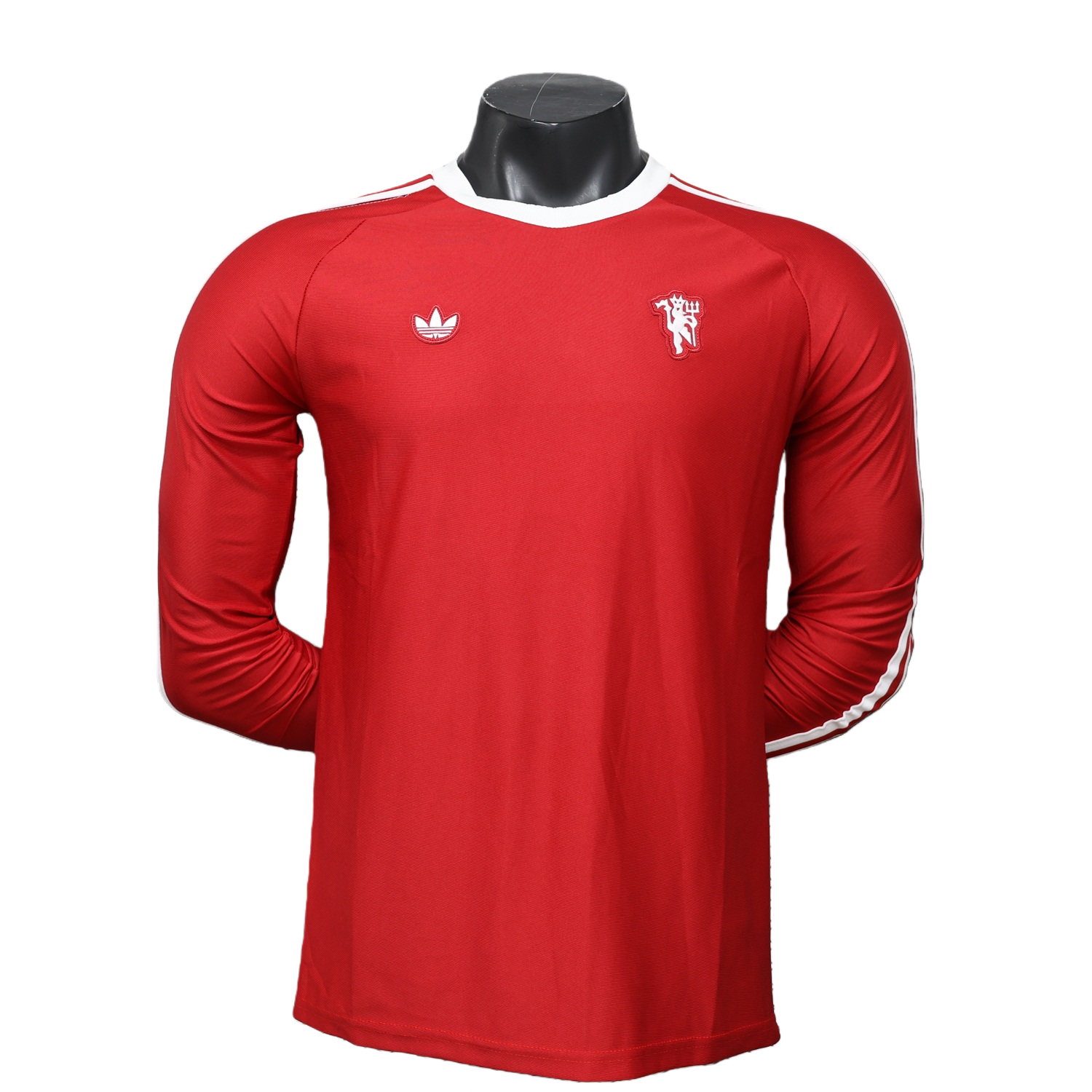 TKH-turbokithub-Manchester United 26-27 Red Casual Long Sleeves Jersey - Player Version