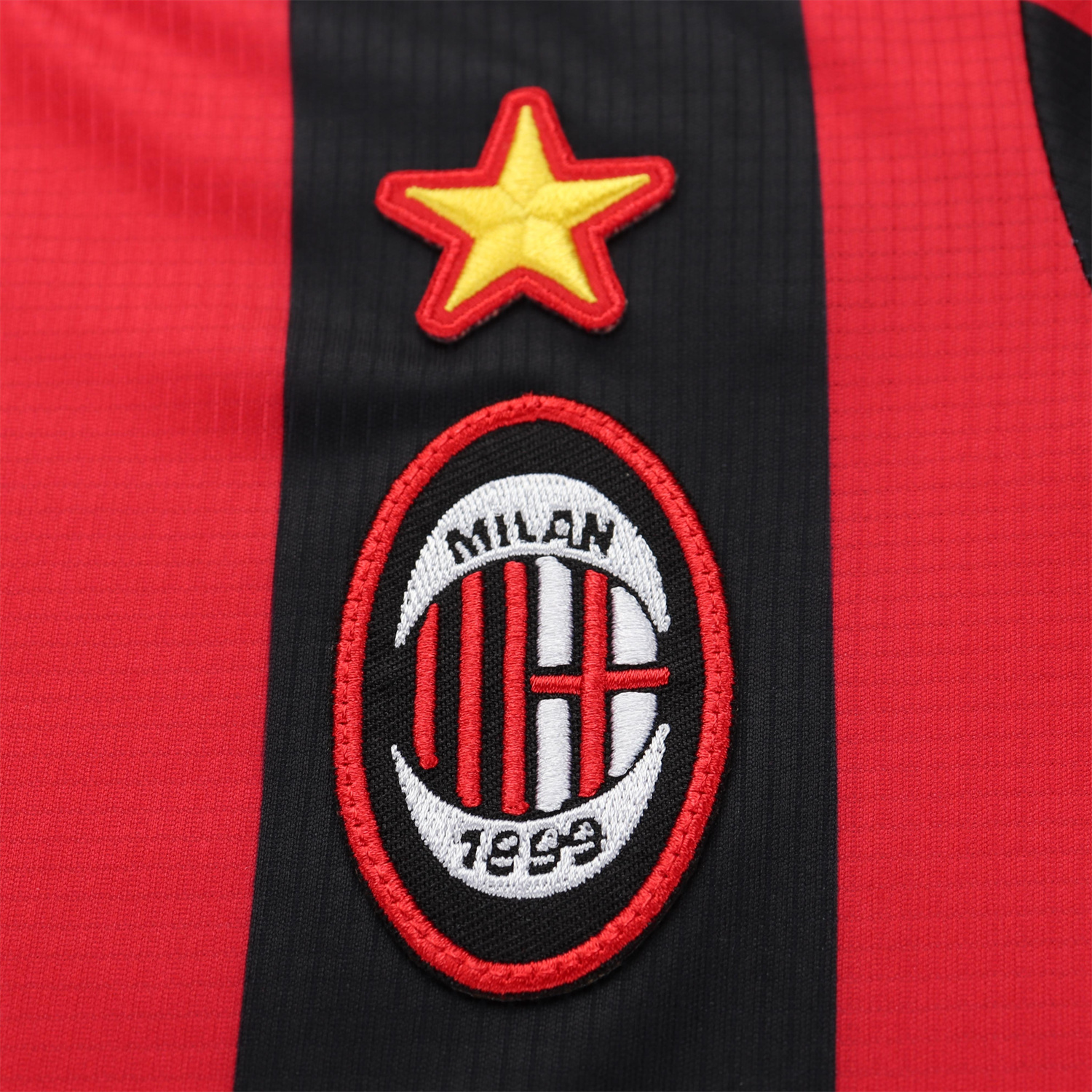 TKH-turbokithub-Retro AC Milan 1997-98 Home Kids Kit