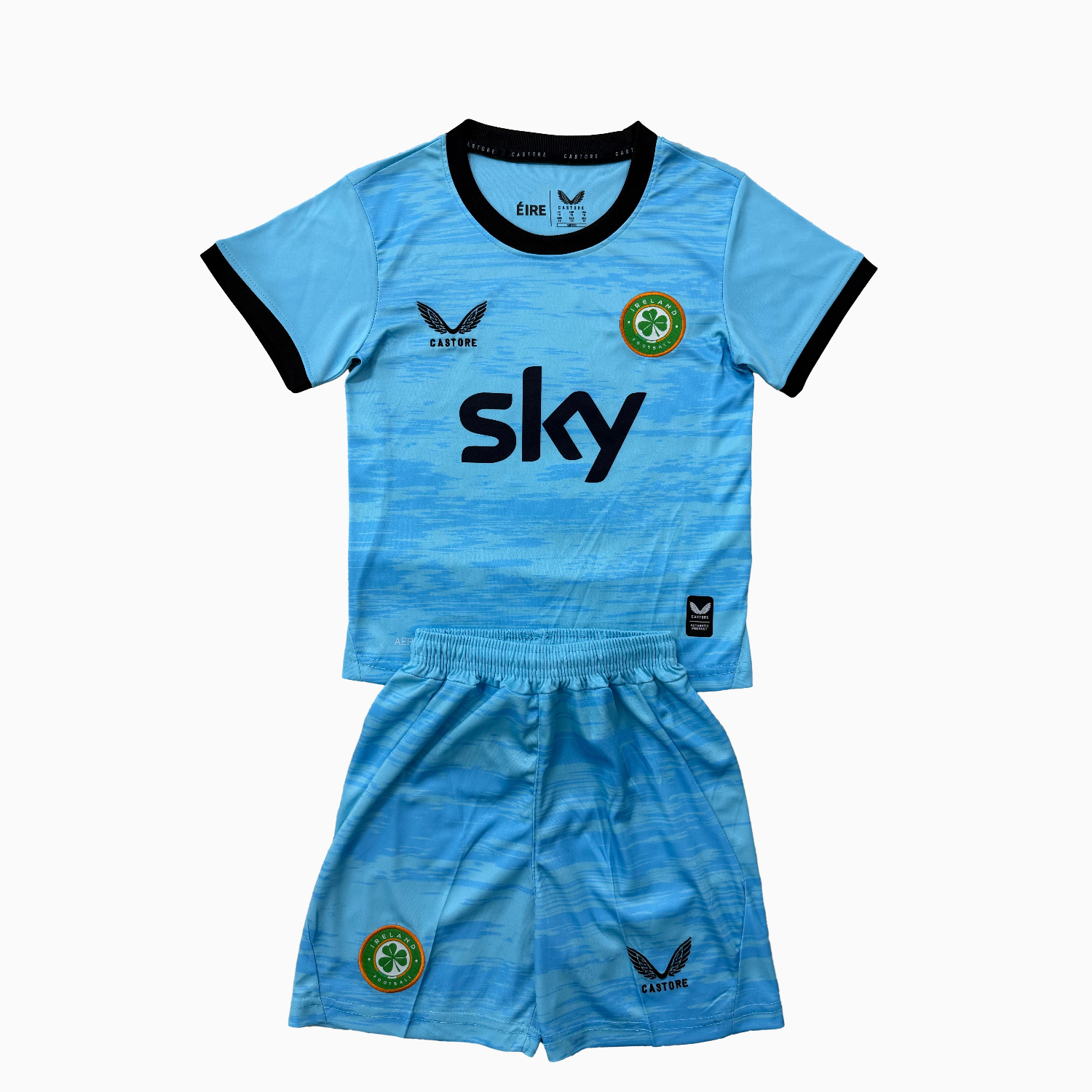 TKH-turbokithub-Ireland 2026 Blue Goalkeeper Kids Kit