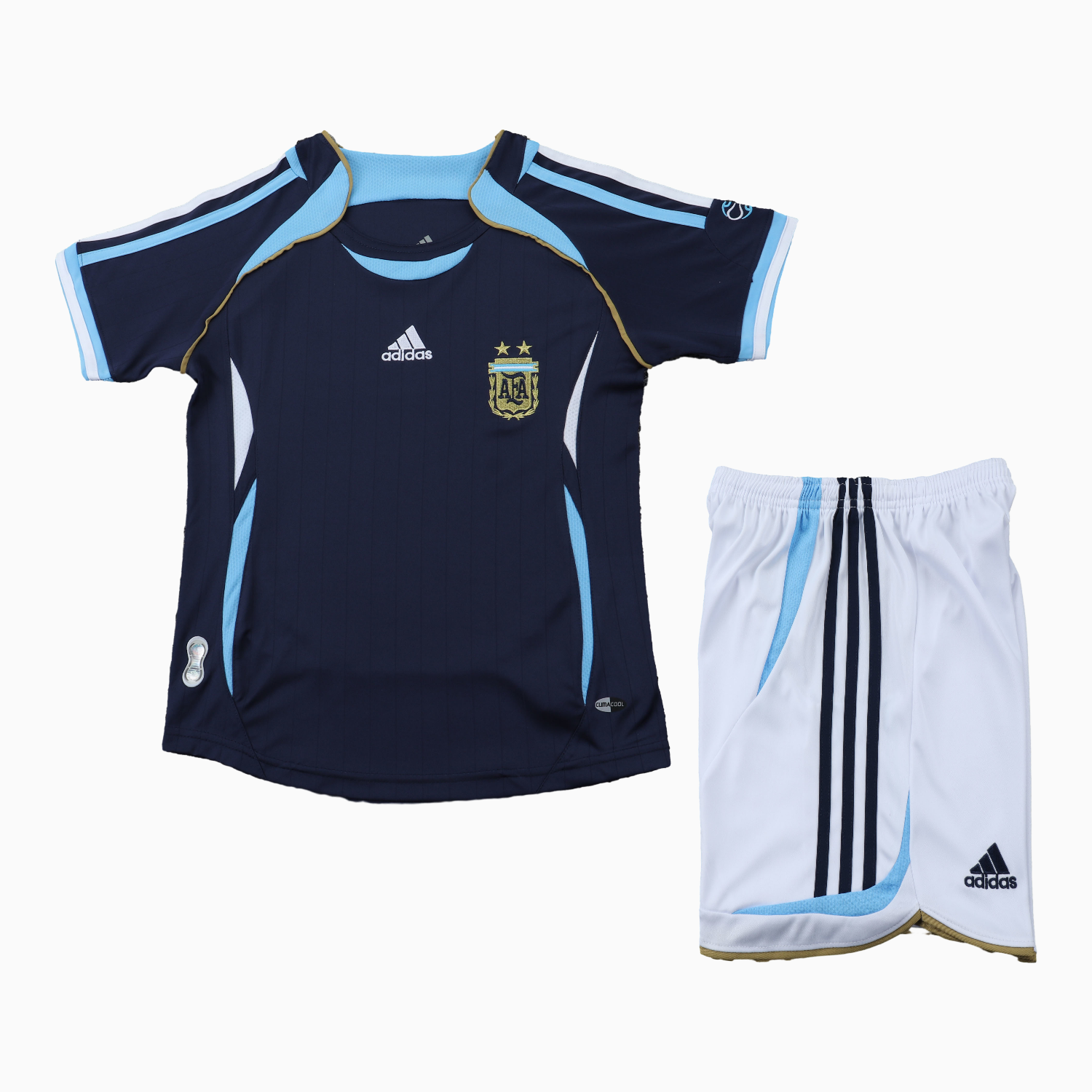 TKH-turbokithub-Retro Argentina 2006 Away Kids Kit
