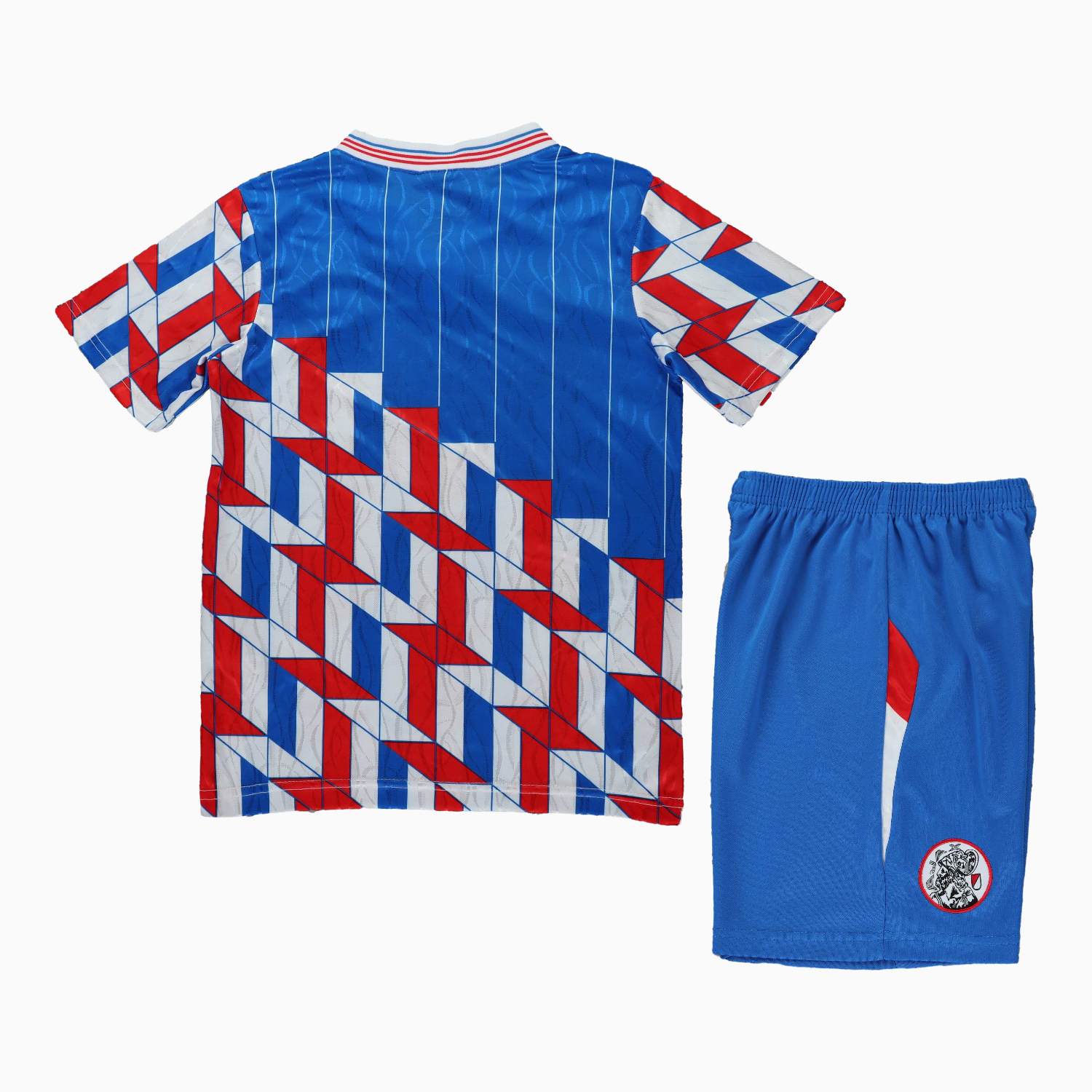 TKH-turbokithub-Retro Ajax 1989-90 Away Kids Kit