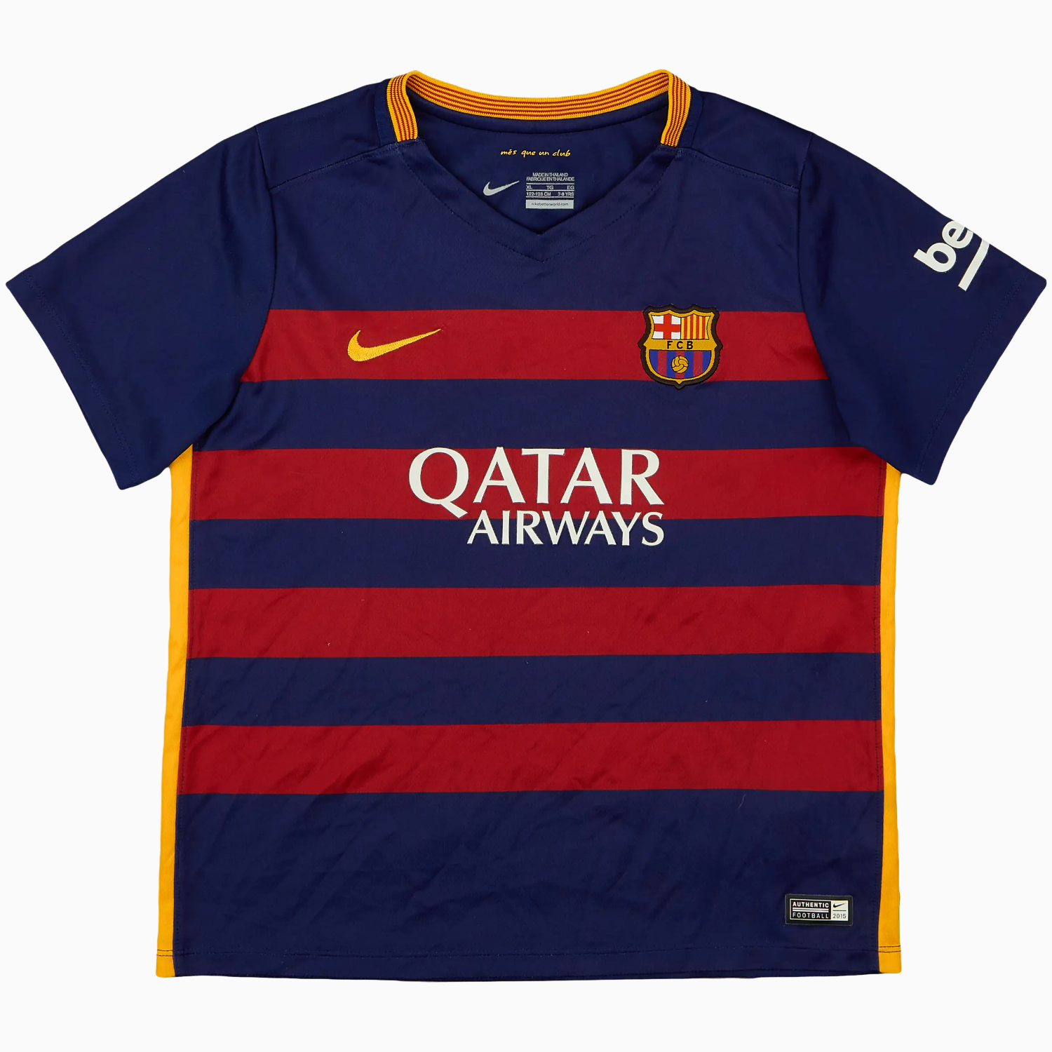 TKH-turbokithub-Retro Barcelona 15-16 Home Stadium Jersey