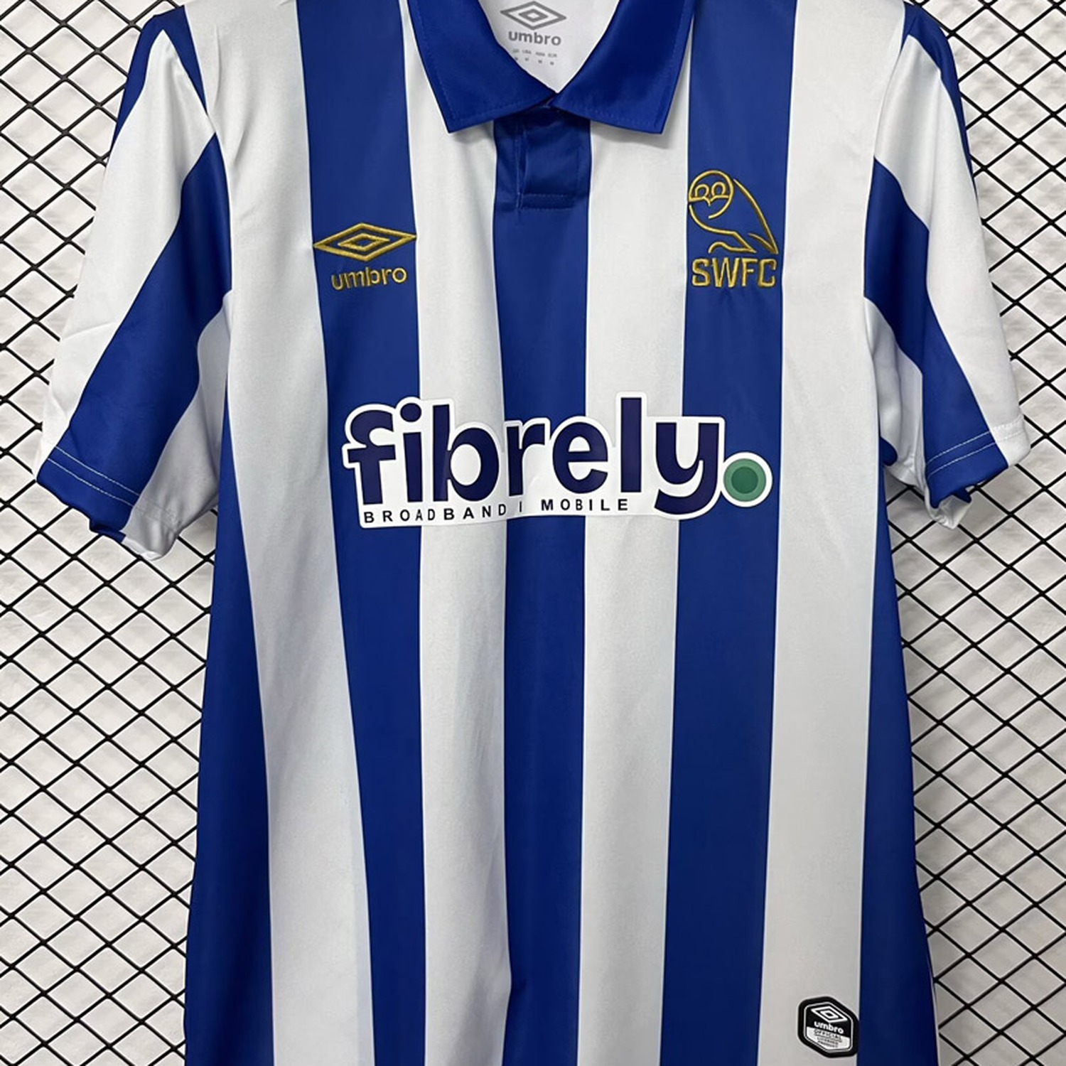 TKH-turbokithub-Sheffield Wednesday 26-27 Home Jersey - Fans Version