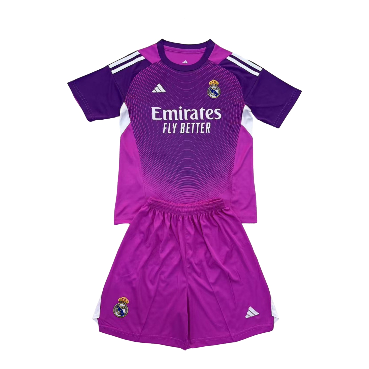 TKH-turbokithub-Real Madrid 25-26 Purple Goalkeeper Men's Adult Jersey Set - Fans Version