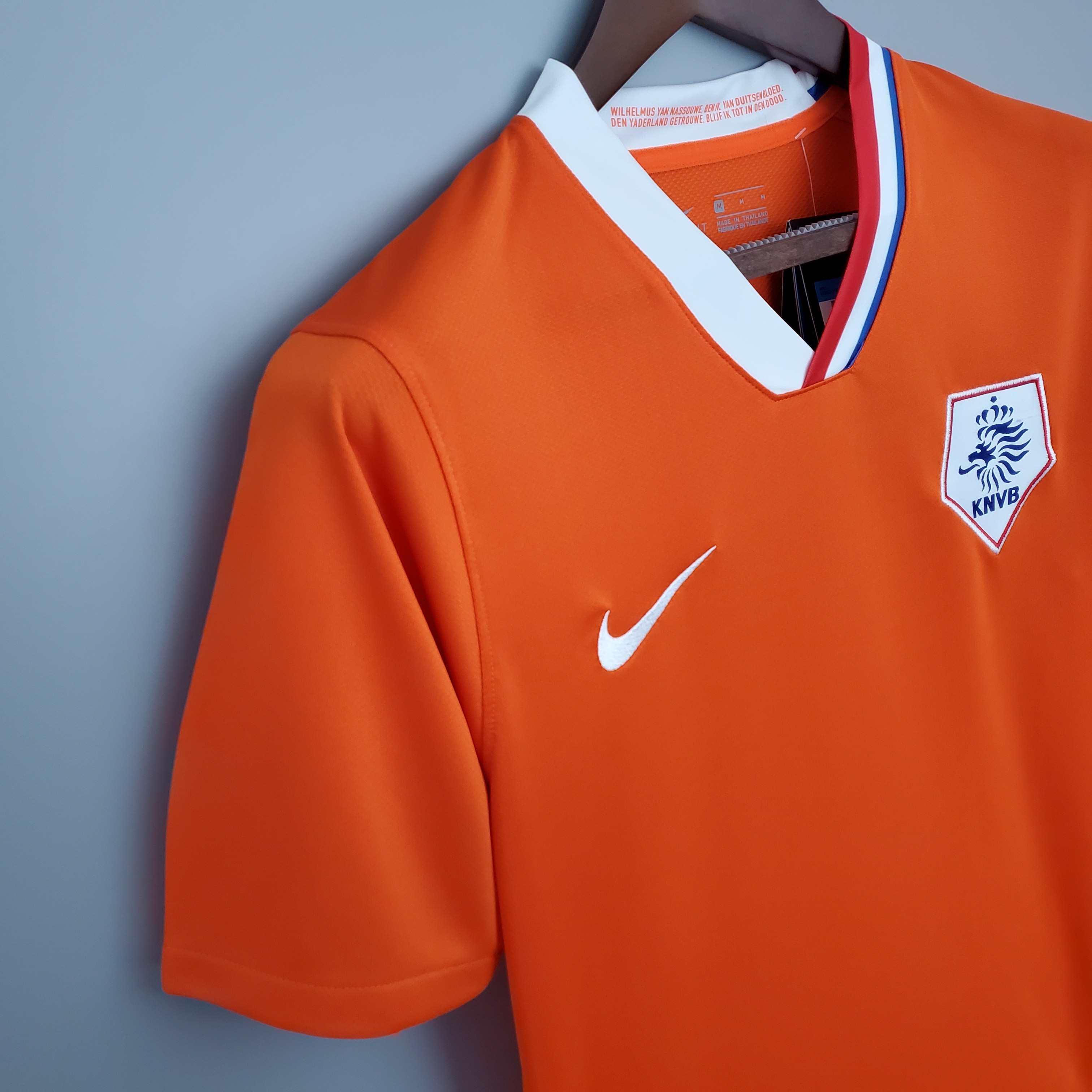 TKH-turbokithub-Retro Netherlands 2008 Home Stadium Jersey