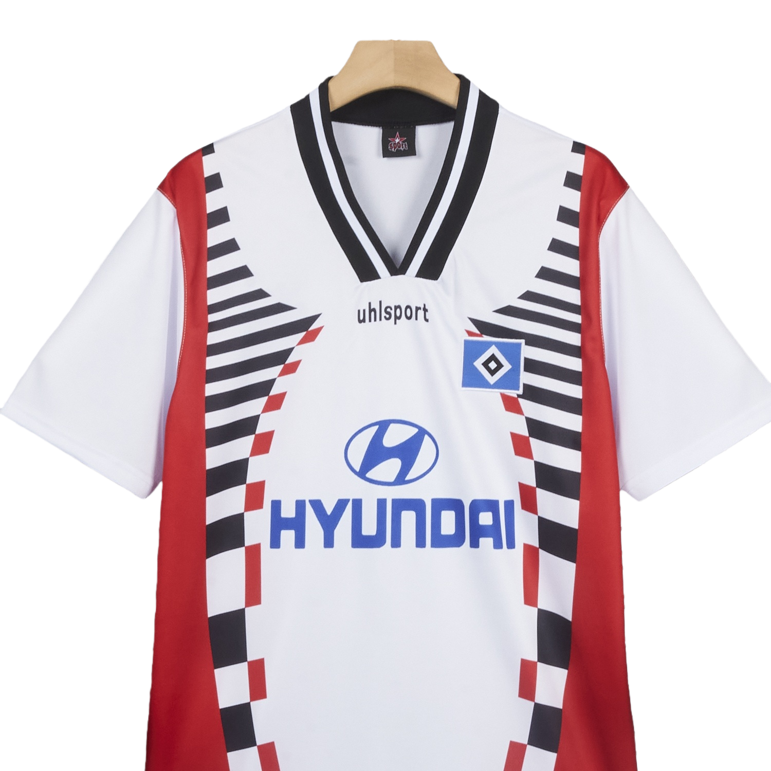 TKH-turbokithub-Retro Hamburger SV 1996-97 Home Jersey