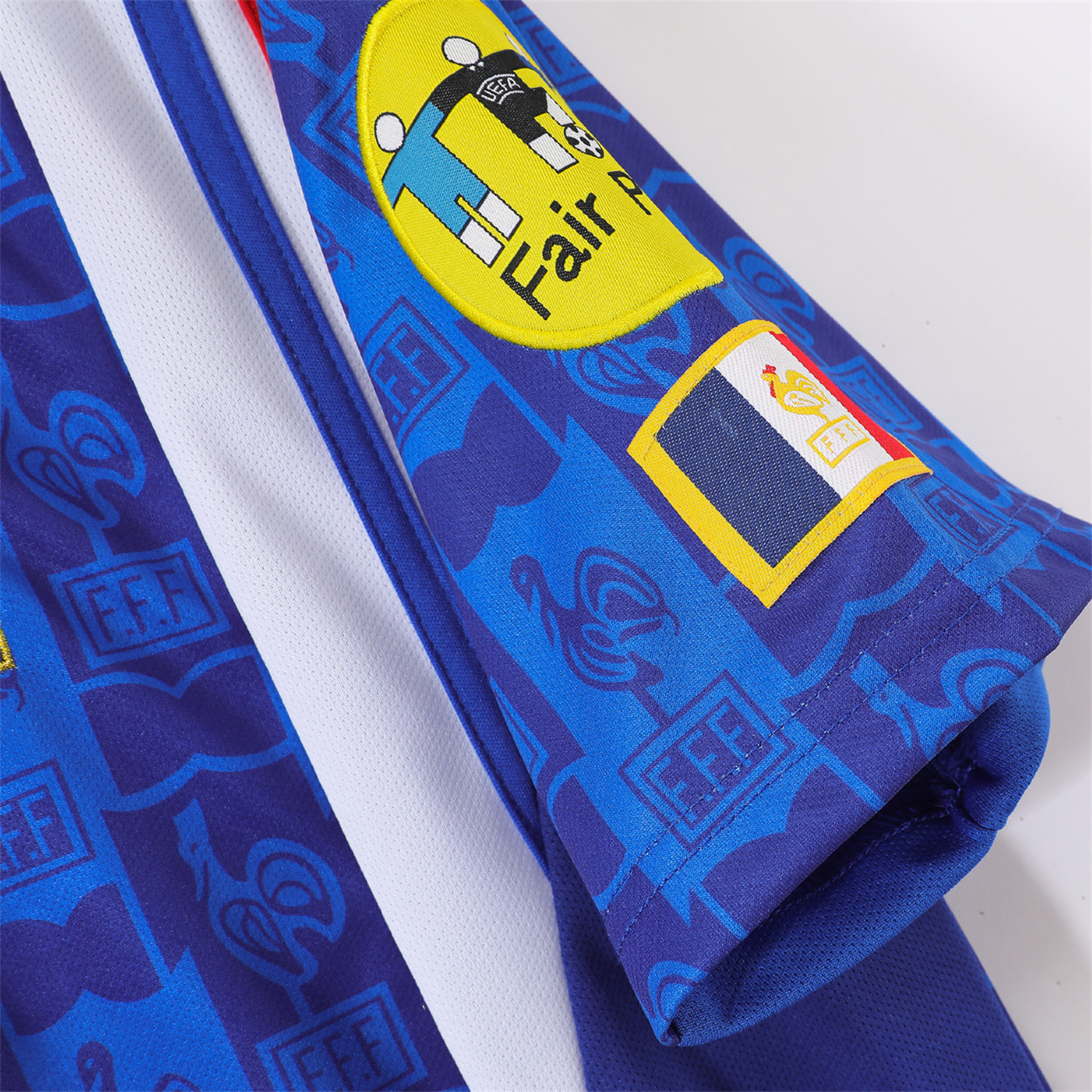 TKH-turbokithub-Retro France 1996 Home Jersey