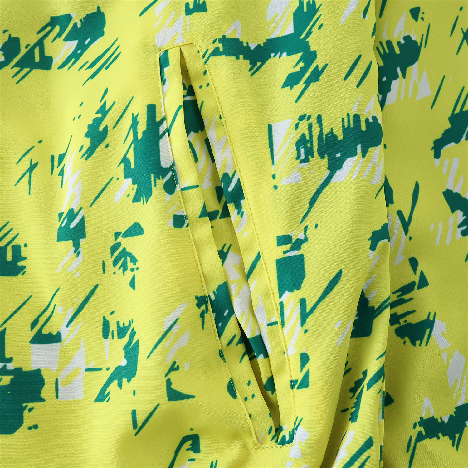 TKH-turbokithub-Norwich City 1992-94 Retro Style Double Sided Reversible Windbreaker - Green & Yellow
