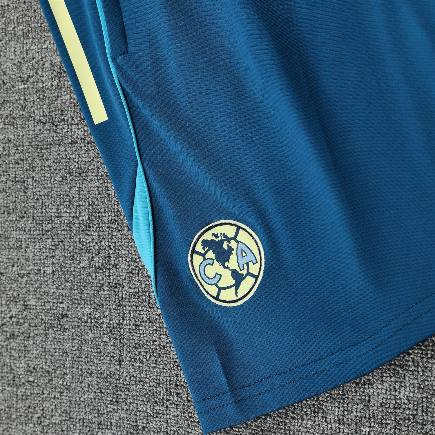 TKH-turbokithub-Club América 25-26 Short-Sleeve Training Set - Deep Blue Top & Deep Blue Shorts