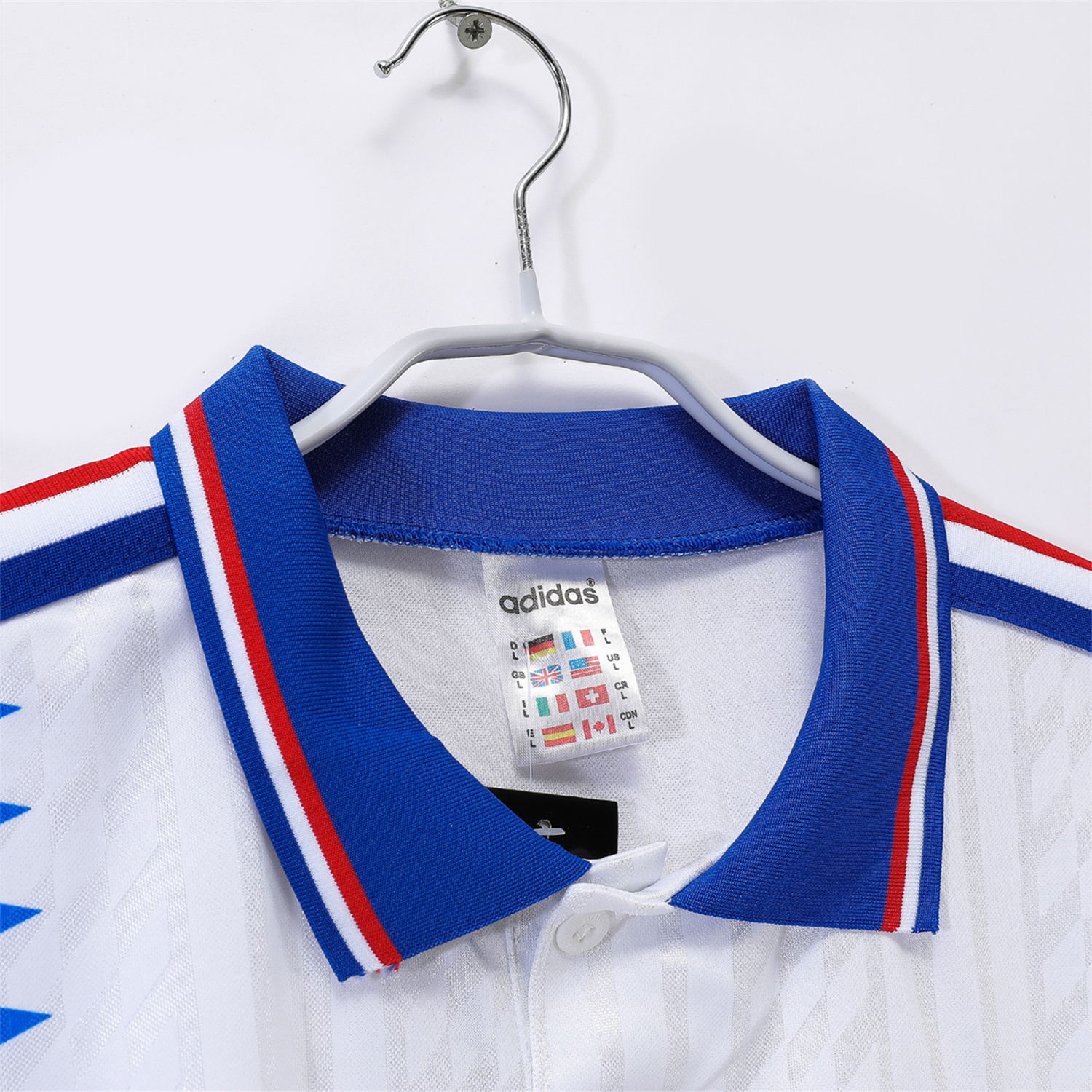 TKH-turbokithub-Retro France 1994 Away Jersey
