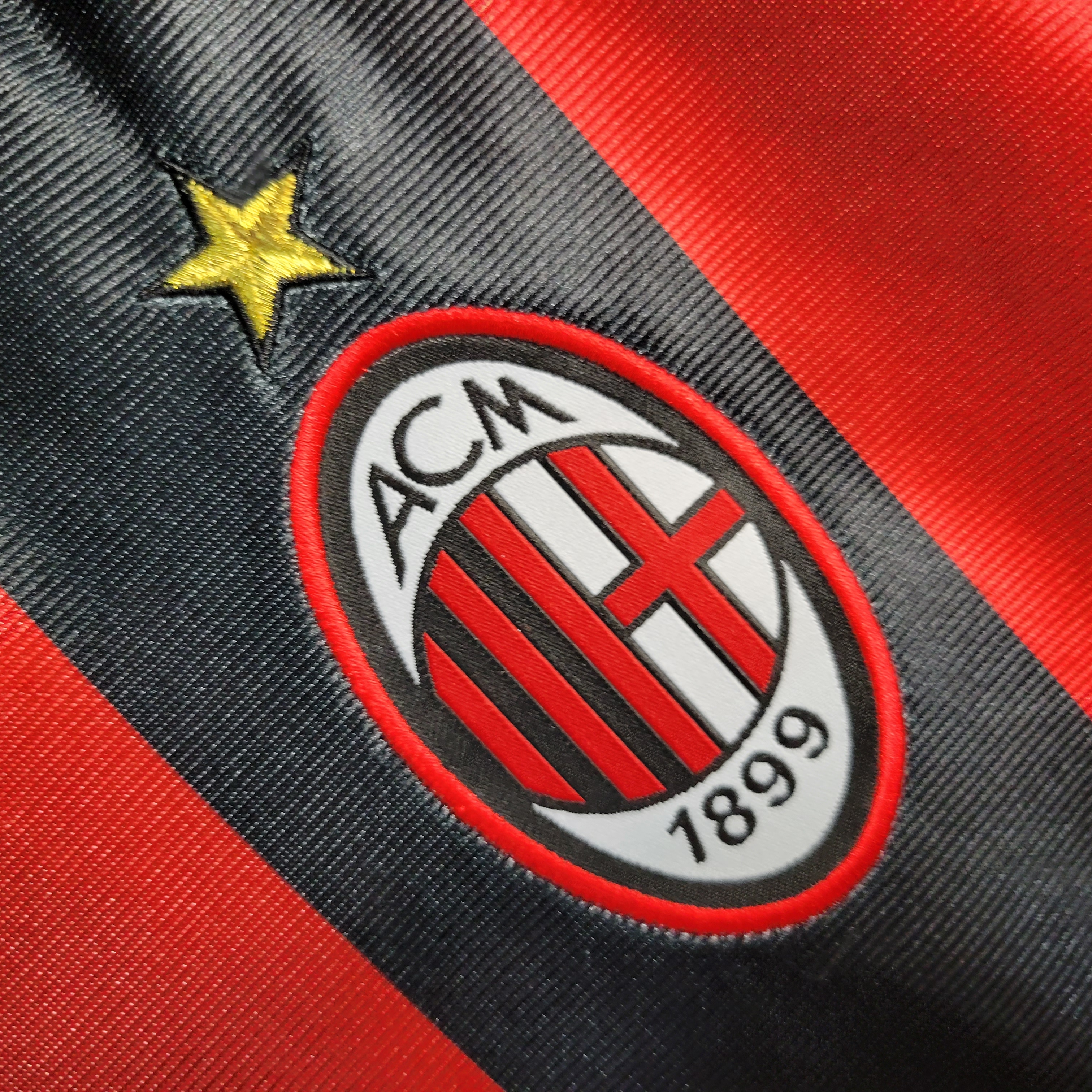 TKH-turbokithub-Retro AC Milan 98-99 Home Stadium Jersey