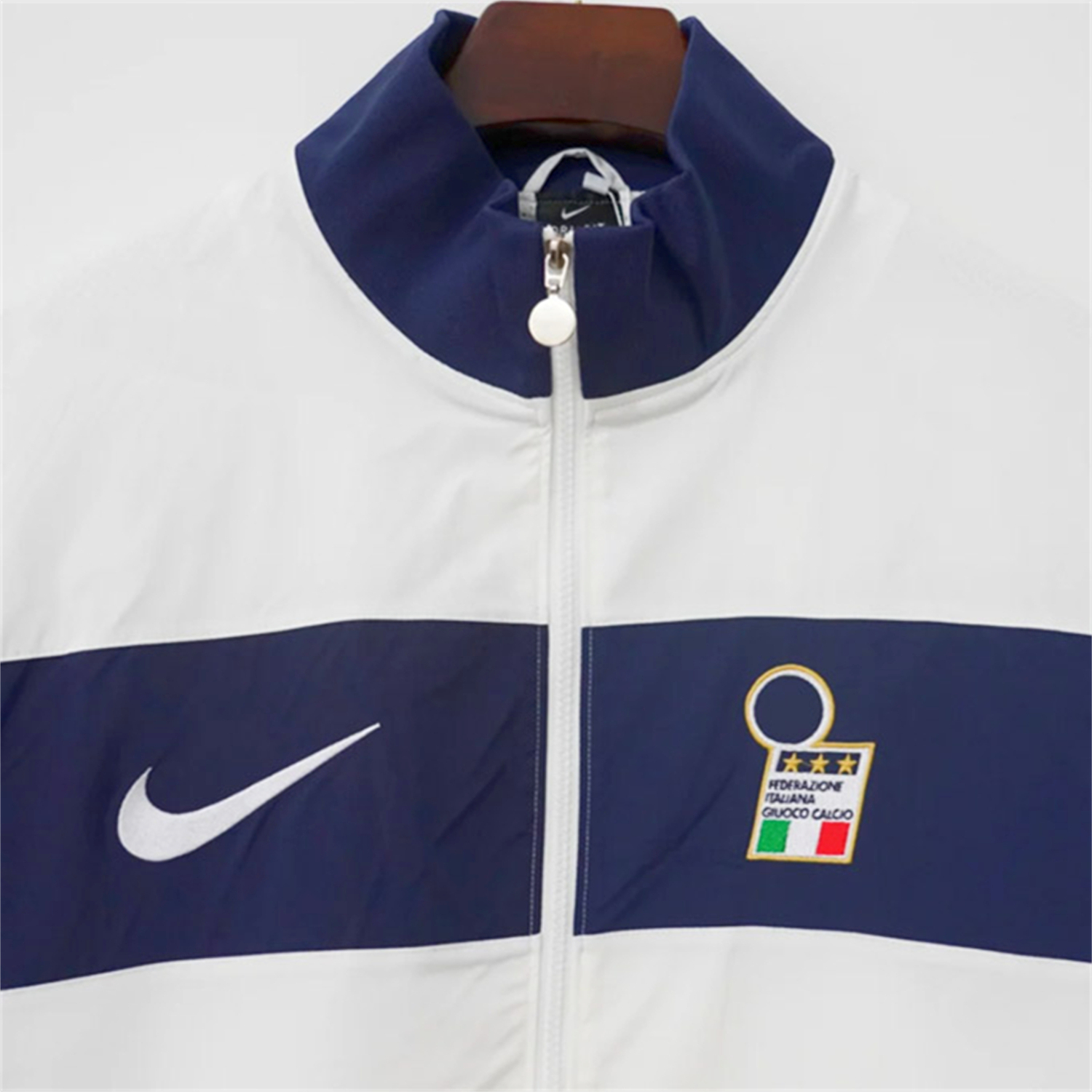 TKH-turbokithub-Retro Italy 1996 Windbreaker Jacket - White