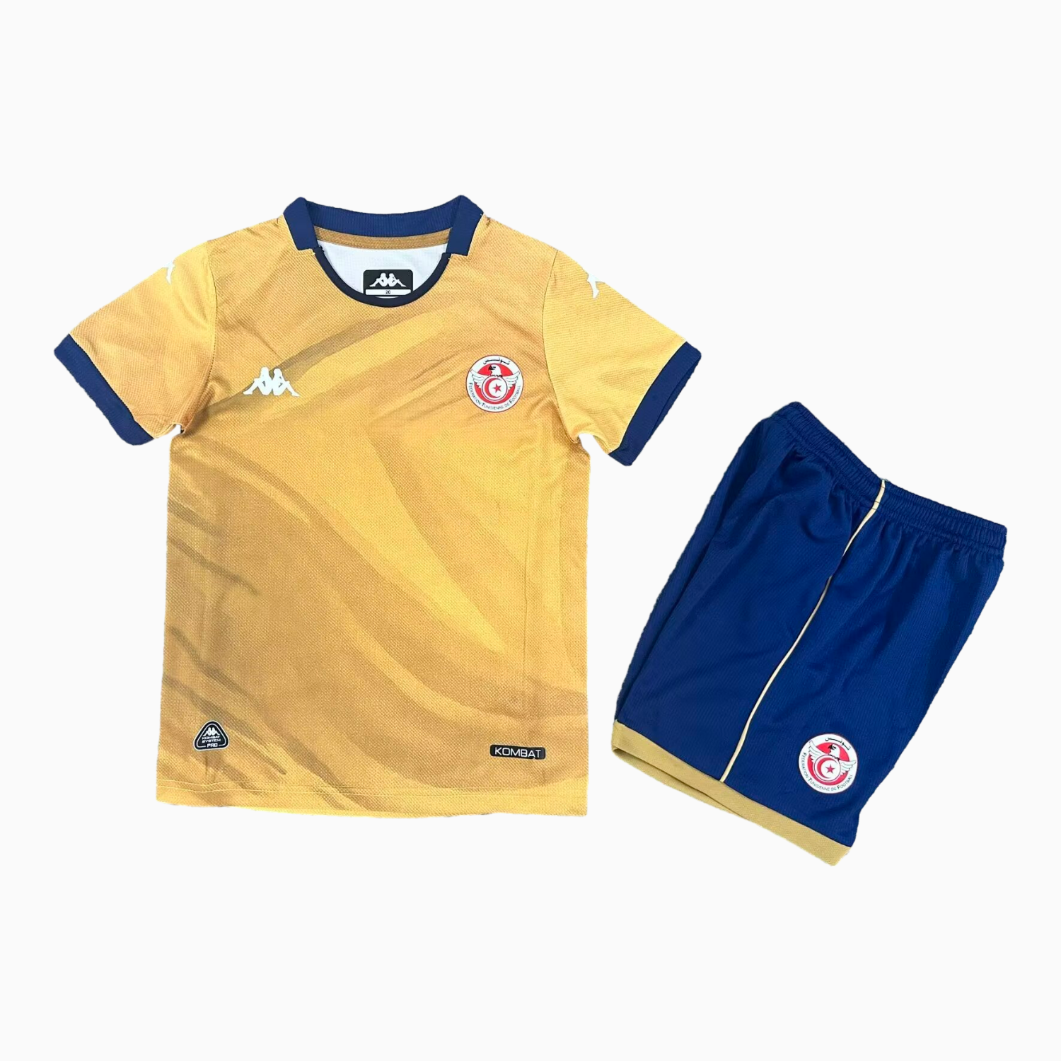 TKH-turbokithub-Tunisia 2025 Third Yellow Kids Kit