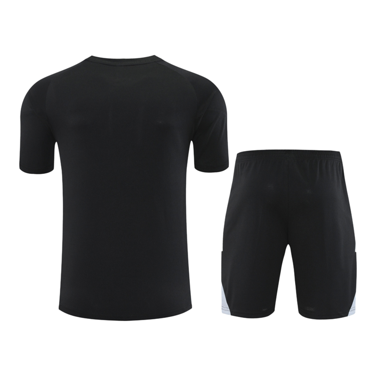 TKH-turbokithub-Germany 25-26 Kids Short-Sleeve Training Set - Black Short Sleeve & Black Shorts