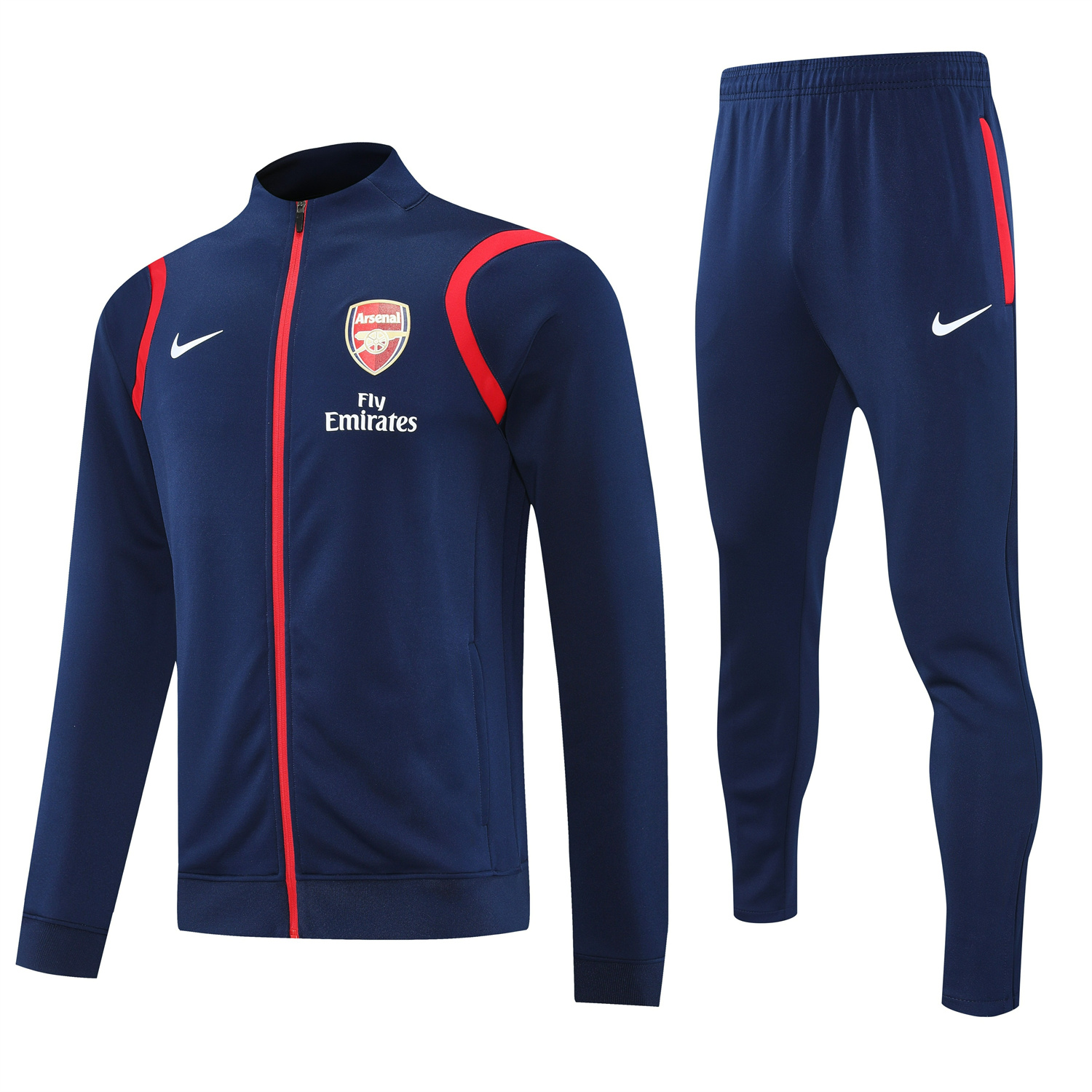 TKH-turbokithub-Arsenal 25-26 Jacket Training Tracksuit - Deep Blue Jackets & Deep Blue Pants