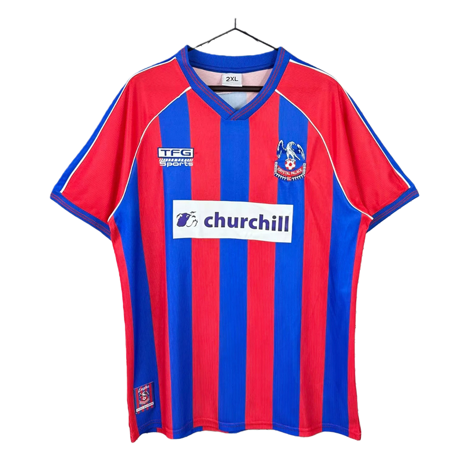 TKH-turbokithub-Retro Crystal Palace 1999-00 Home Jersey - Fans Version