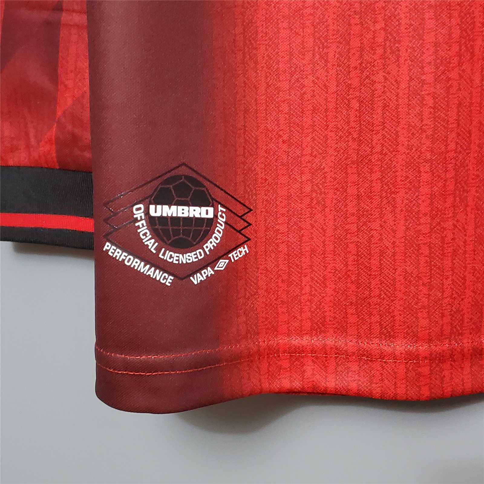 TKH-turbokithub-Retro Manchester United 96-97 Home Long Sleeve Jersey