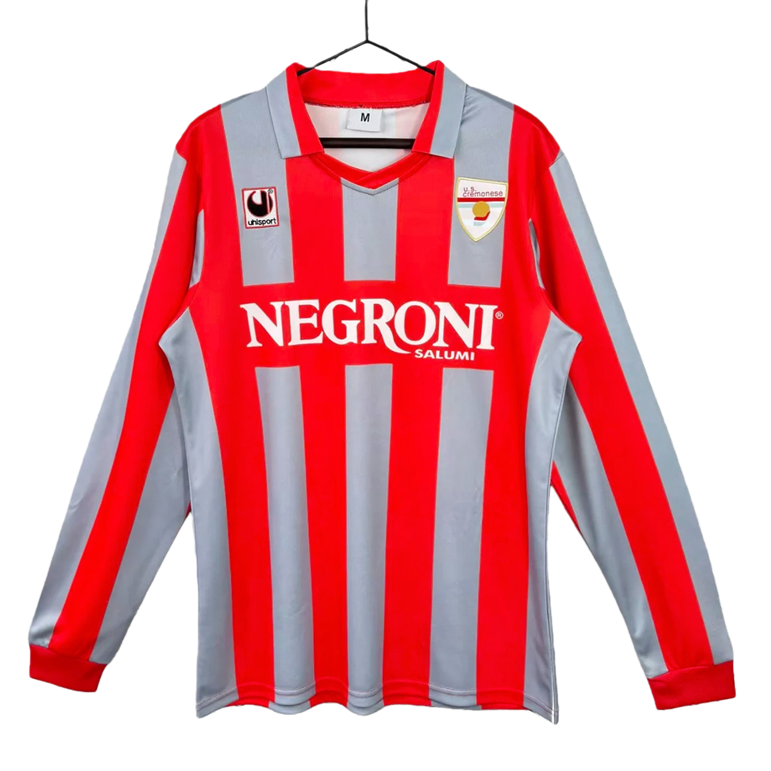 TKH-turbokithub-Retro Cremonese 1995-96 Home Long Sleeves Jersey