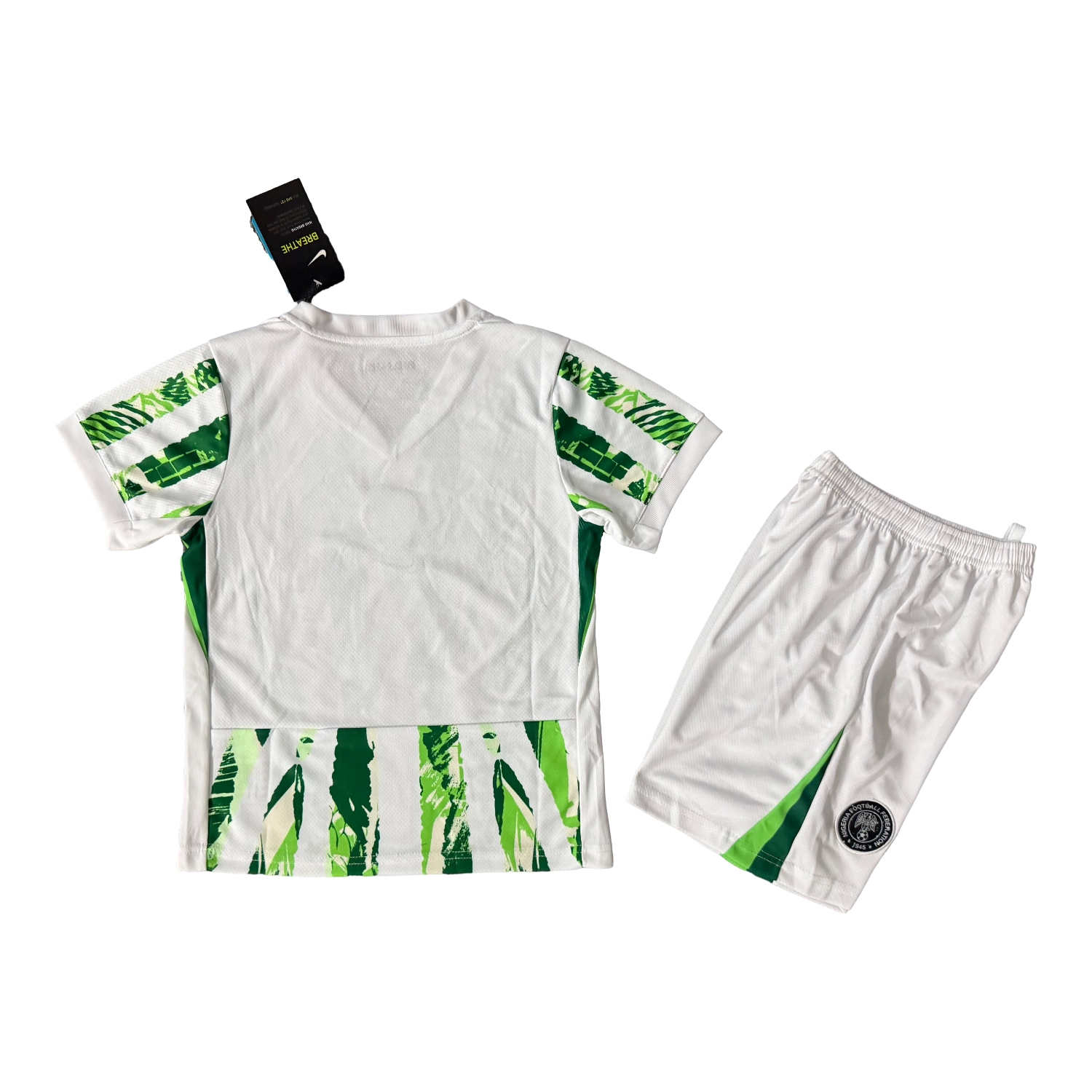 TKH-turbokithub-Nigeria Women 25-26 Away Kids Kit