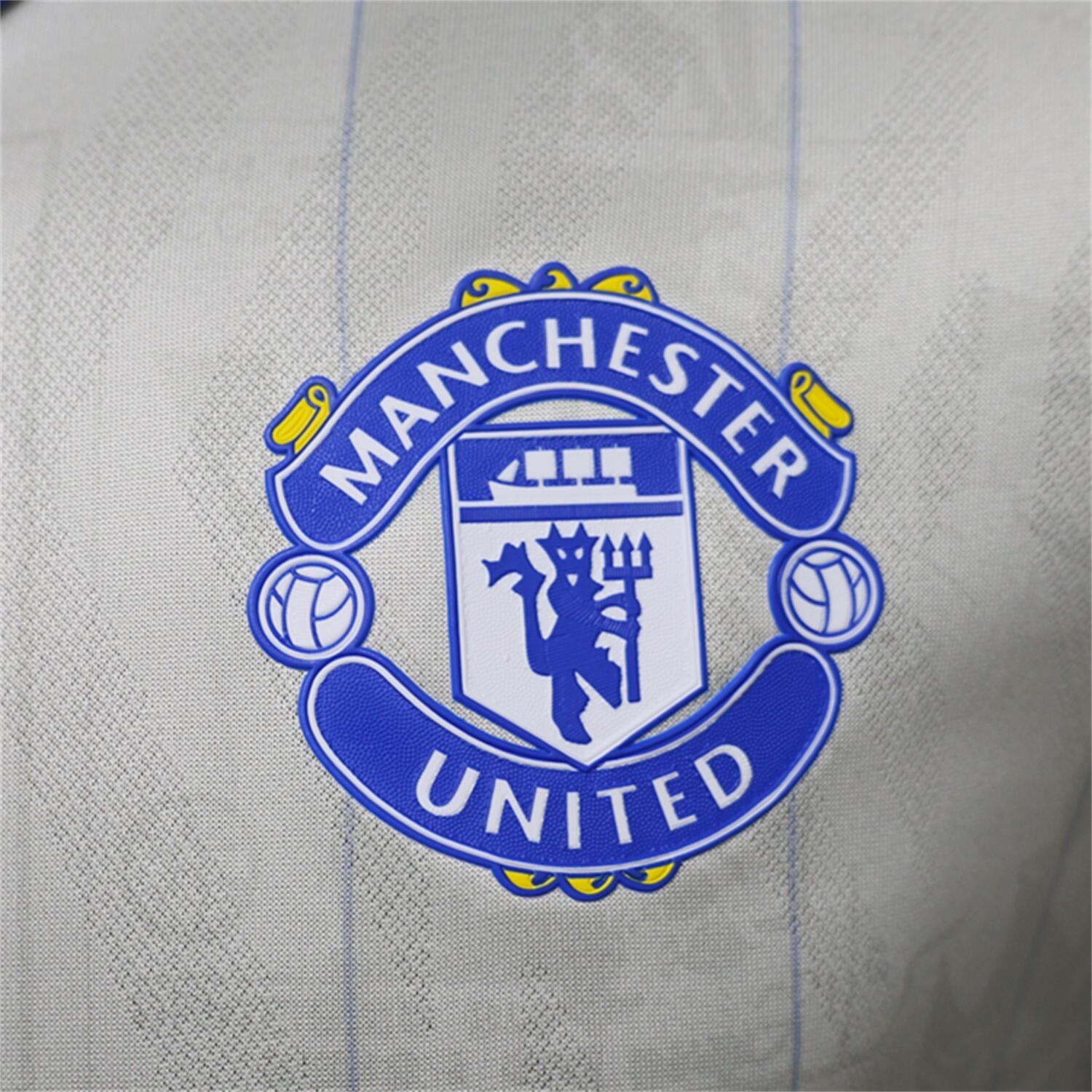 TKH-turbokithub-Manchester United 26-27 Terrace Icon Retro Casual Style Light Color Polo Jersey - Player Version