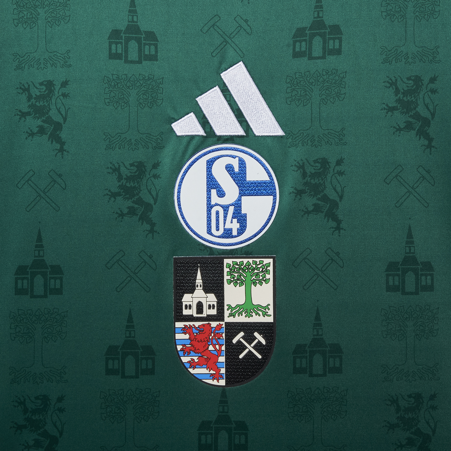TKH-turbokithub-Schalke 04 25-26 150 Years of Gelsenkirchen Special Long Sleeves Jersey - Fans Version