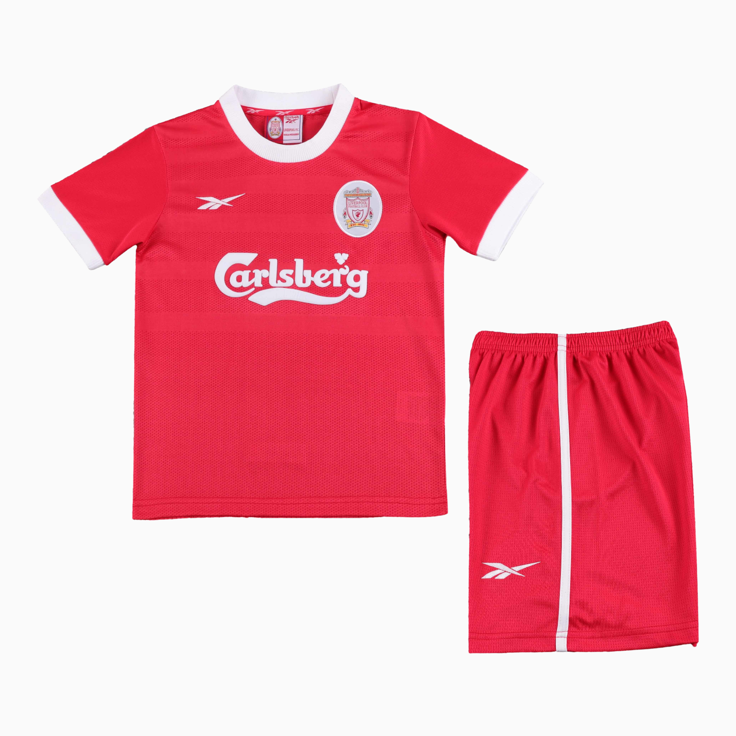 TKH-turbokithub-Retro Liver.pool 1997-98 Home Kids Kit