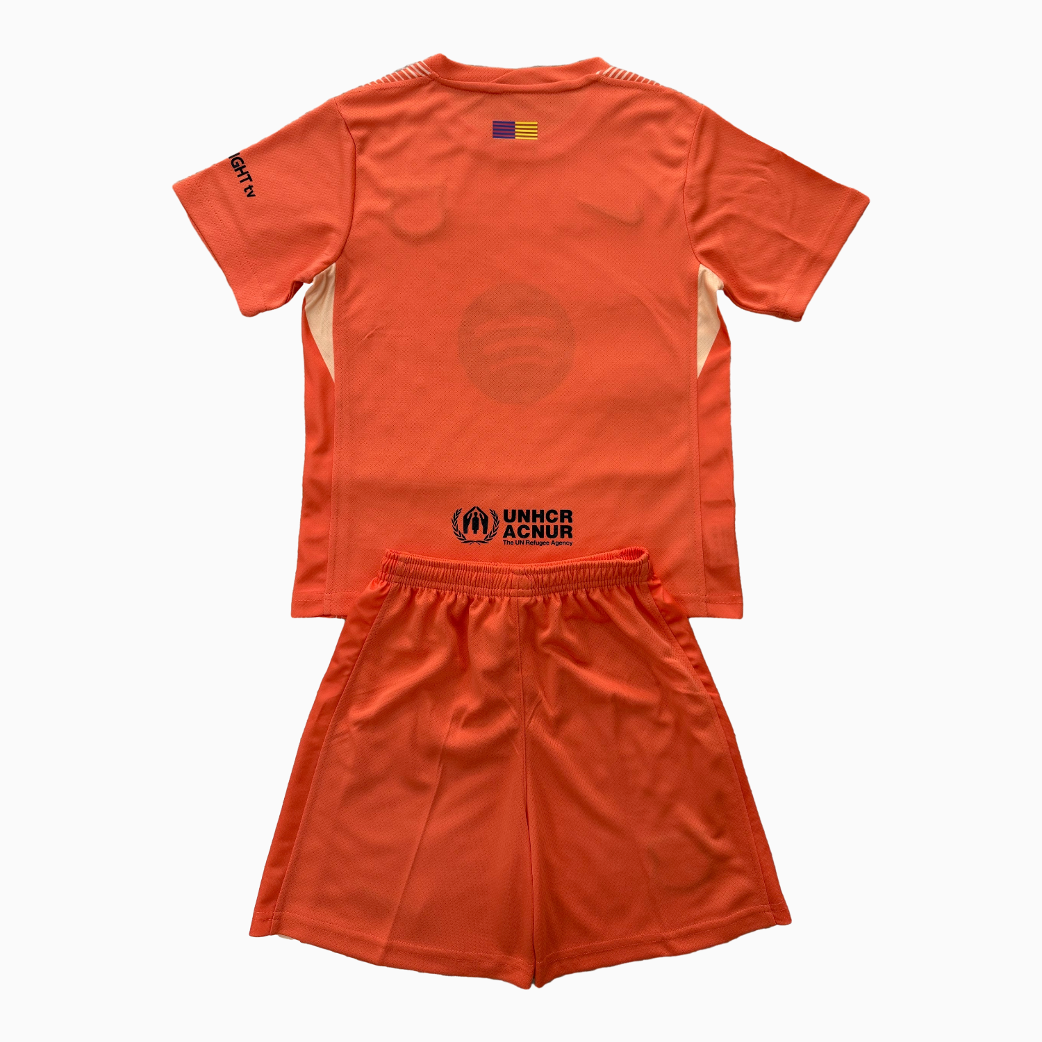 TKH-turbokithub-Barcelona 25-26 Orange Goalkeeper Men's Adult Jersey Set - Fans Version