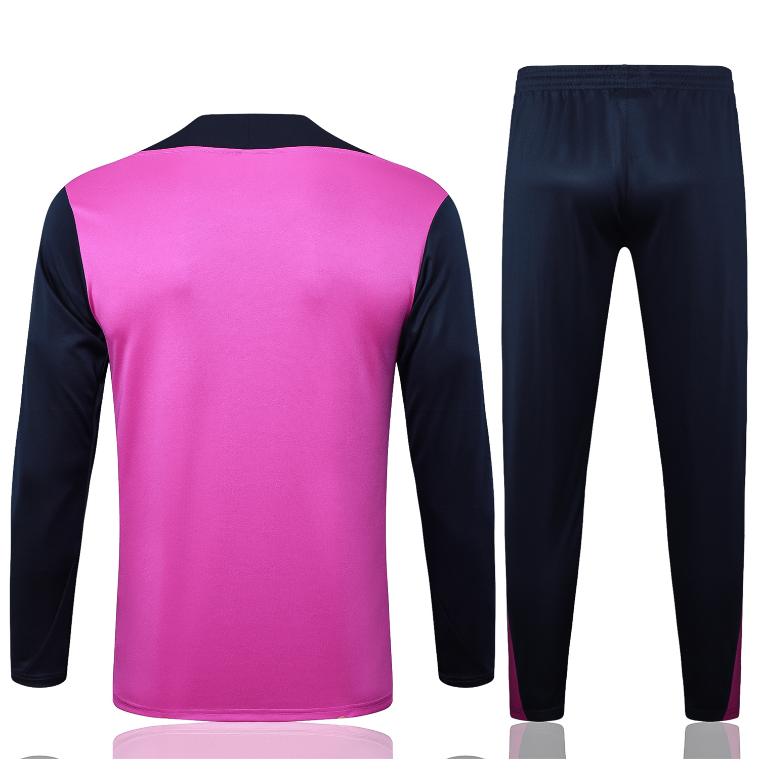 TKH-turbokithub-Barcelona 25-26 Long Sleeve Training Set - Purple Top and Deep Blue Pants