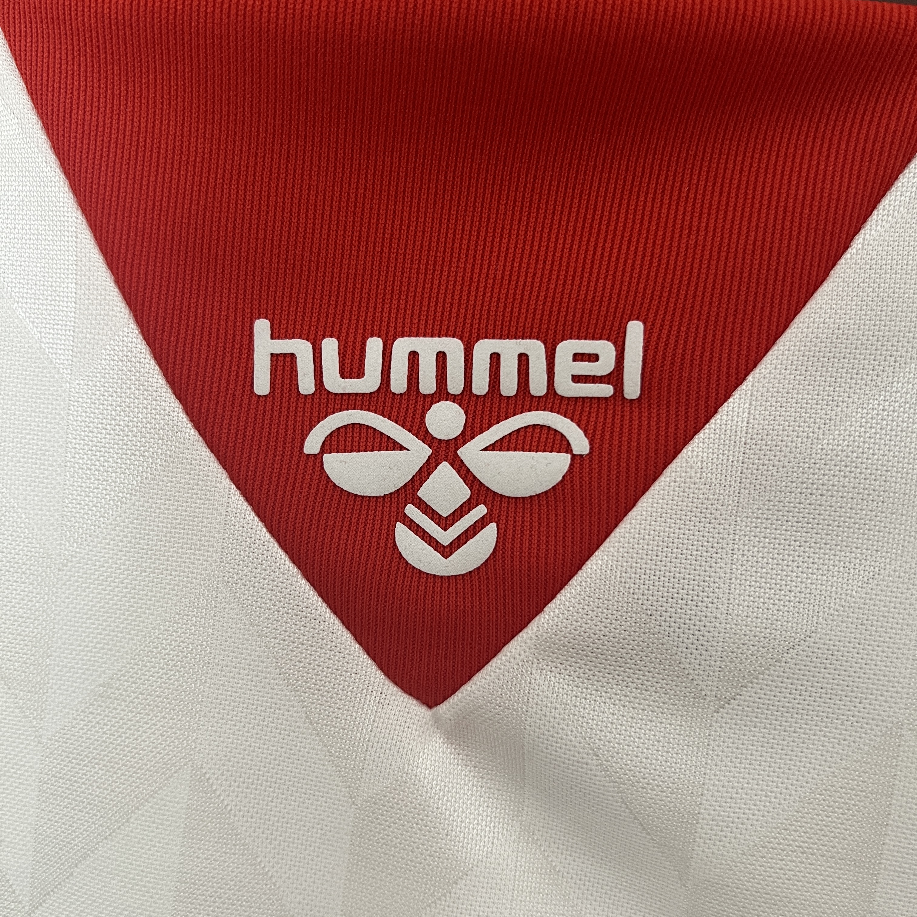 TKH-turbokithub-Retro Denmark 1988 Away Jersey - Fans Version