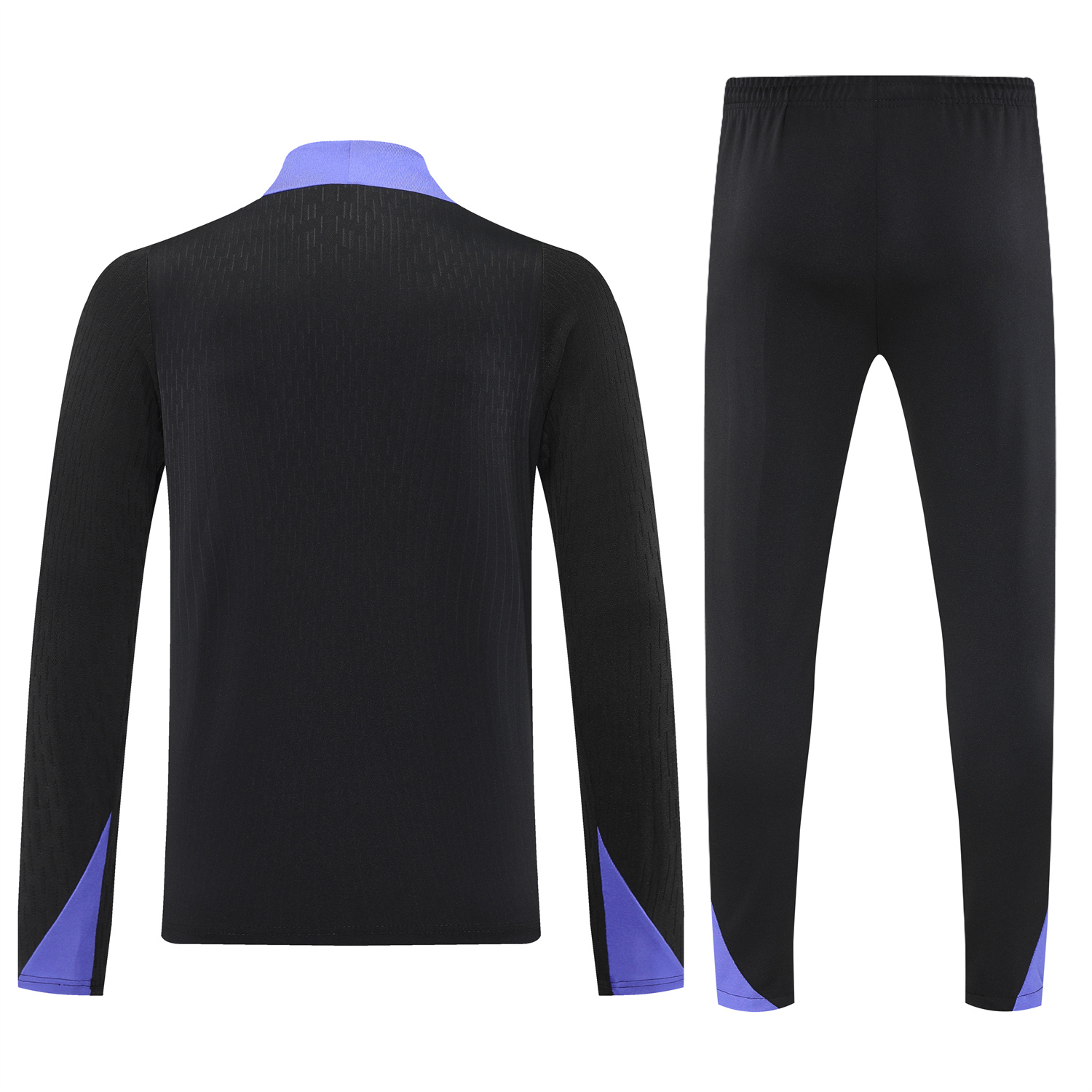 TKH-turbokithub-Barcelona 25-26 Long Sleeve Training Set - Black Top and Black Pants