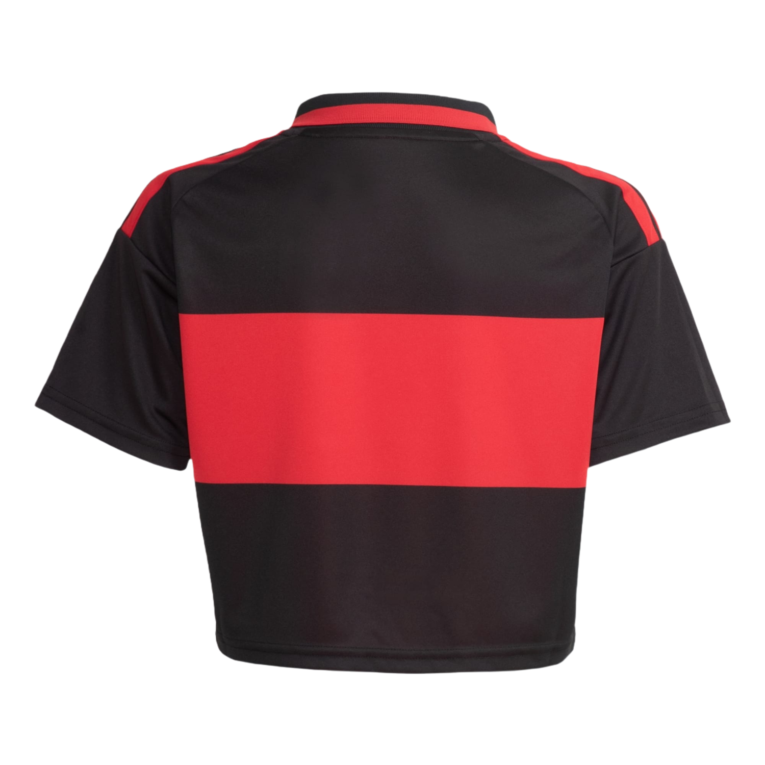 TKH-turbokithub-Women's Flamengo 26-27 Home Red And Black Cropped Jersey