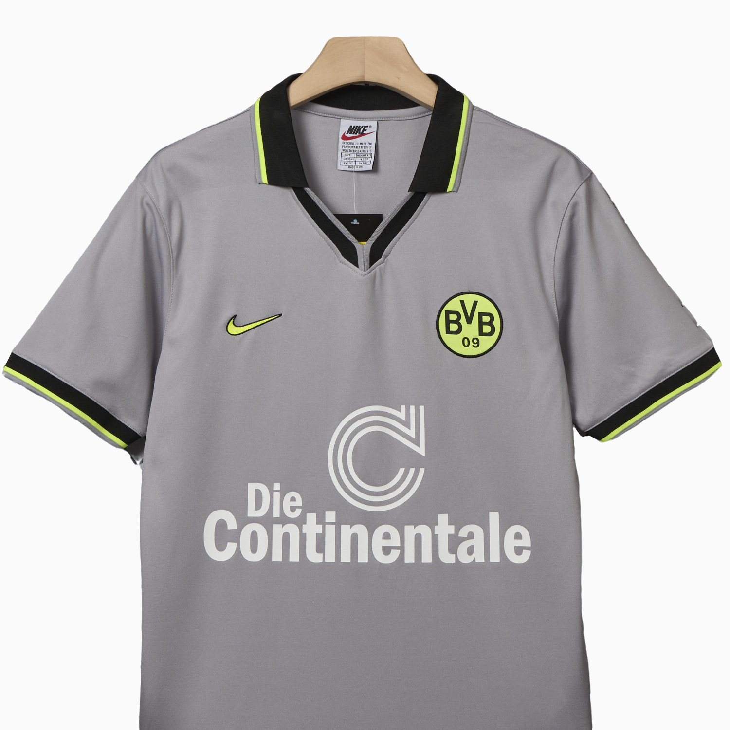 TKH-turbokithub-Retro Dortmund 1997-98 Away Jersey
