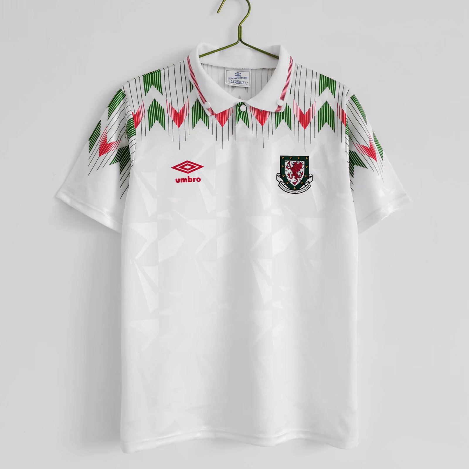 TKH-turbokithub-Retro Wales 1990-92 Away Stadium Jersey