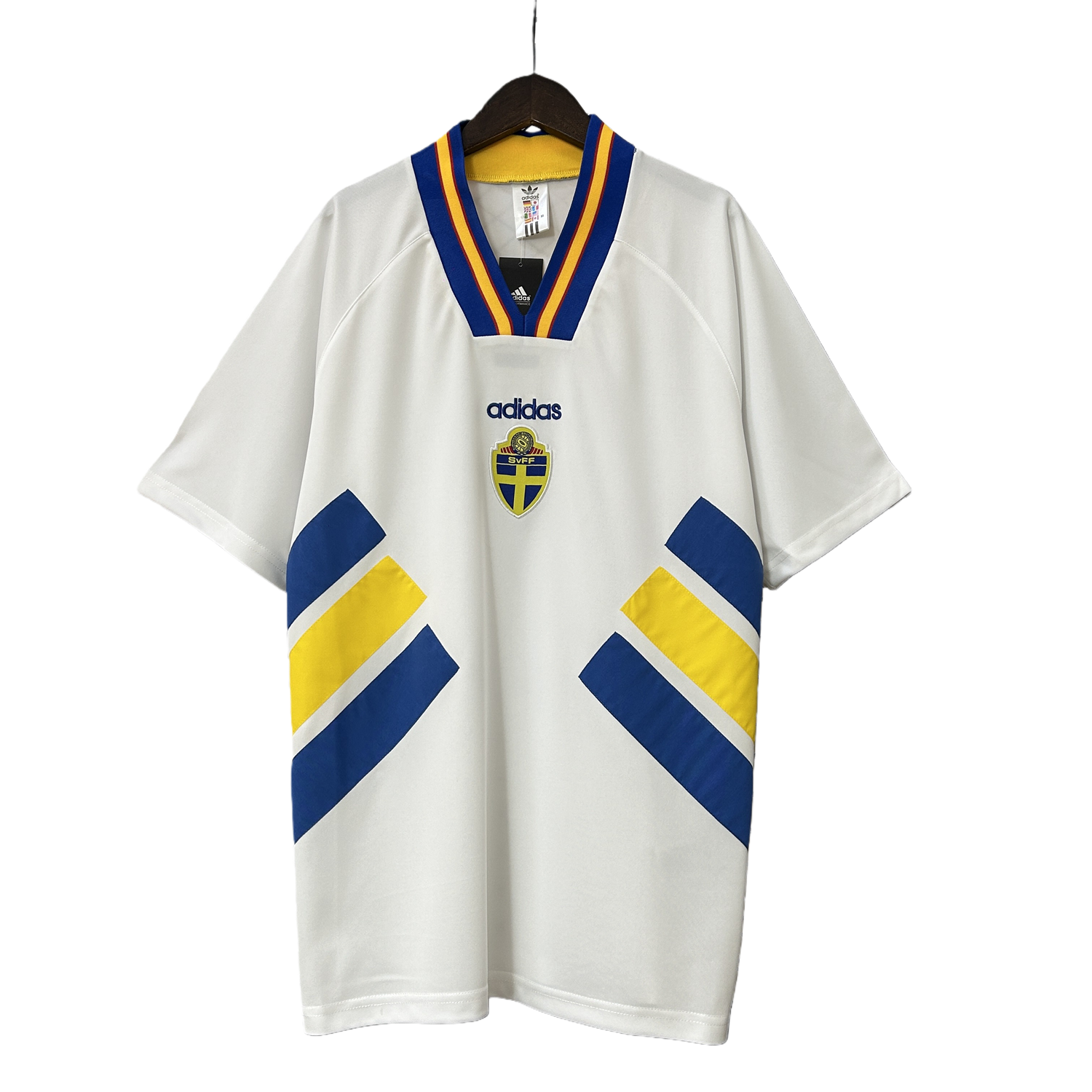 TKH-turbokithub-Retro Sweden 1994 Away Jersey