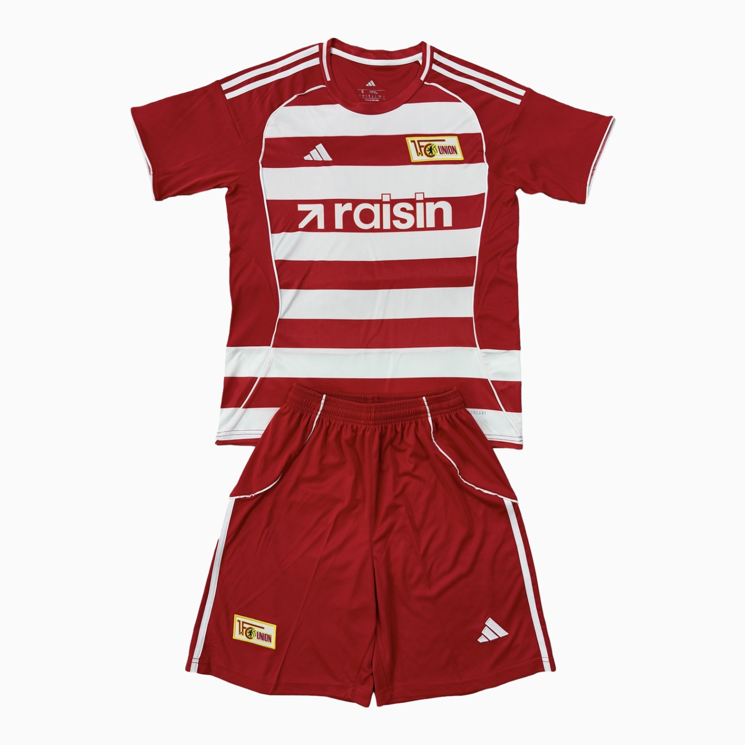 TKH-turbokithub-Union Berlin 25-26 Home Men's Adult Jersey Set - Fans Version