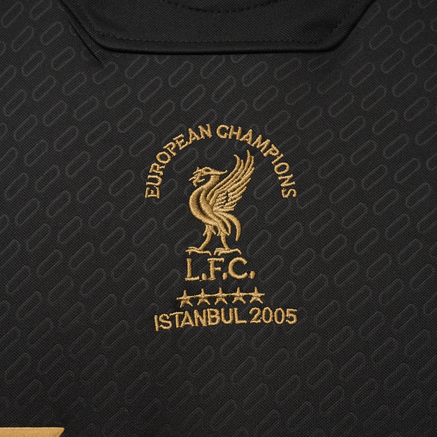 TKH-turbokithub-Liver.pool 25-26 Istanbul 2005 Anniversary Black Jersey - Fans Version