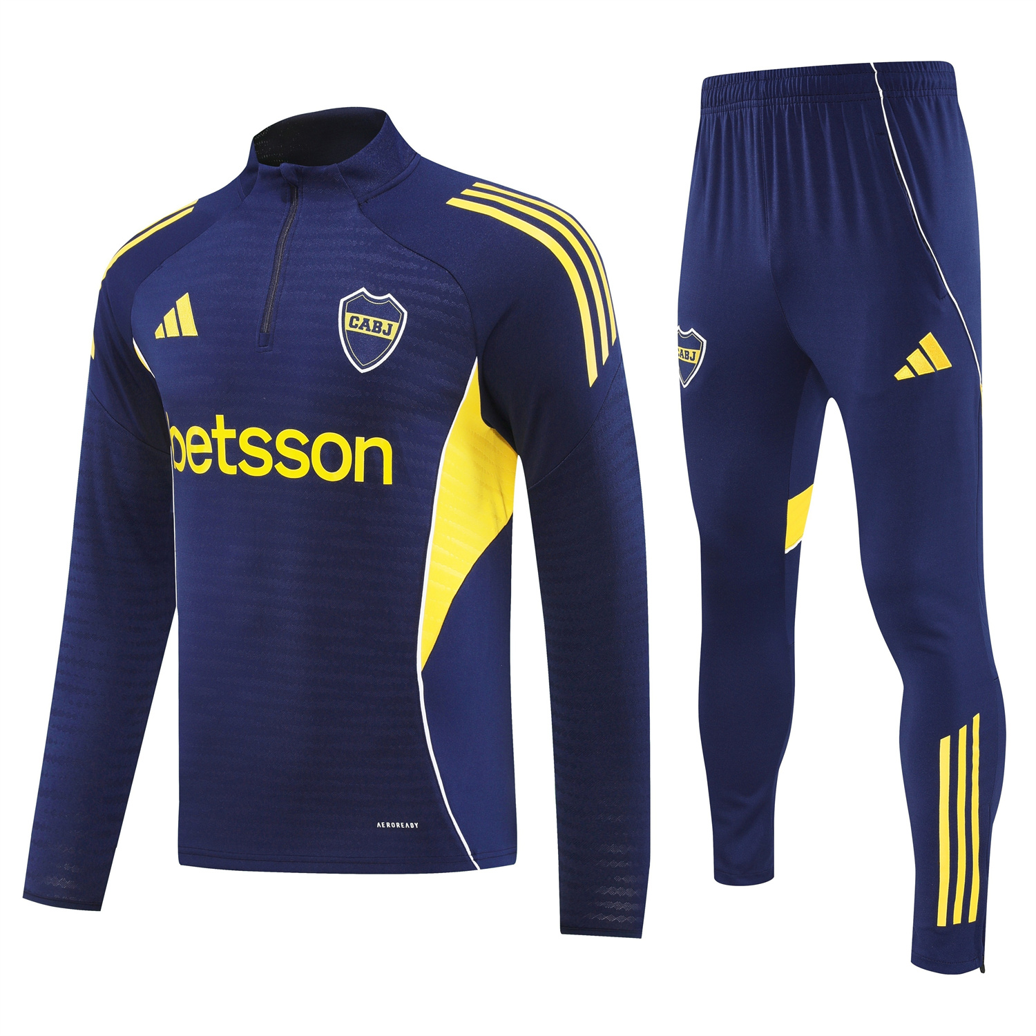 TKH-turbokithub-Boca Juniors 25-26 Long Sleeves Training Set - Royal Blue Top & Pants
