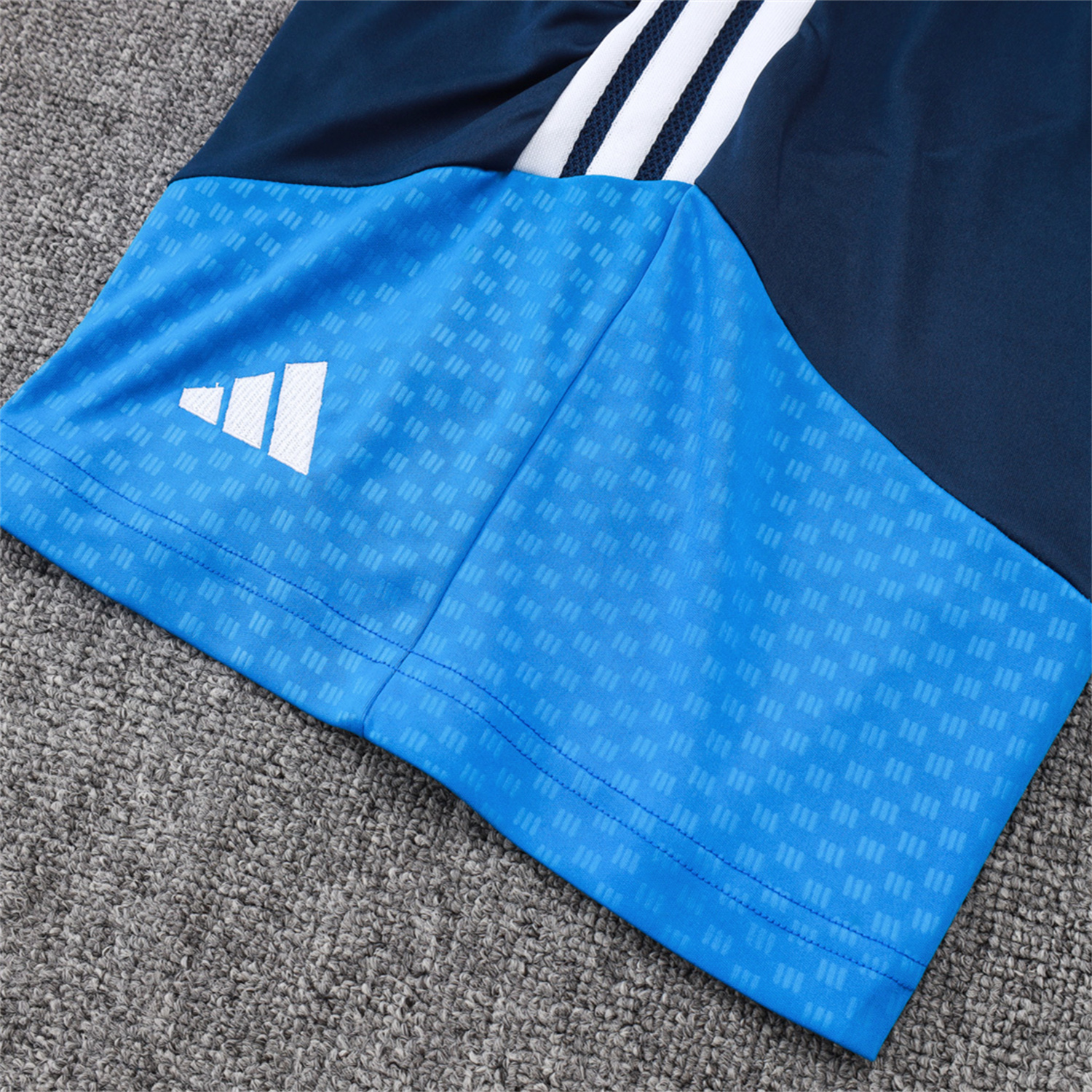 TKH-turbokithub-Cruzeiro 25-26 Short-Sleeve Training Set - Blue Vest & Blue Shorts