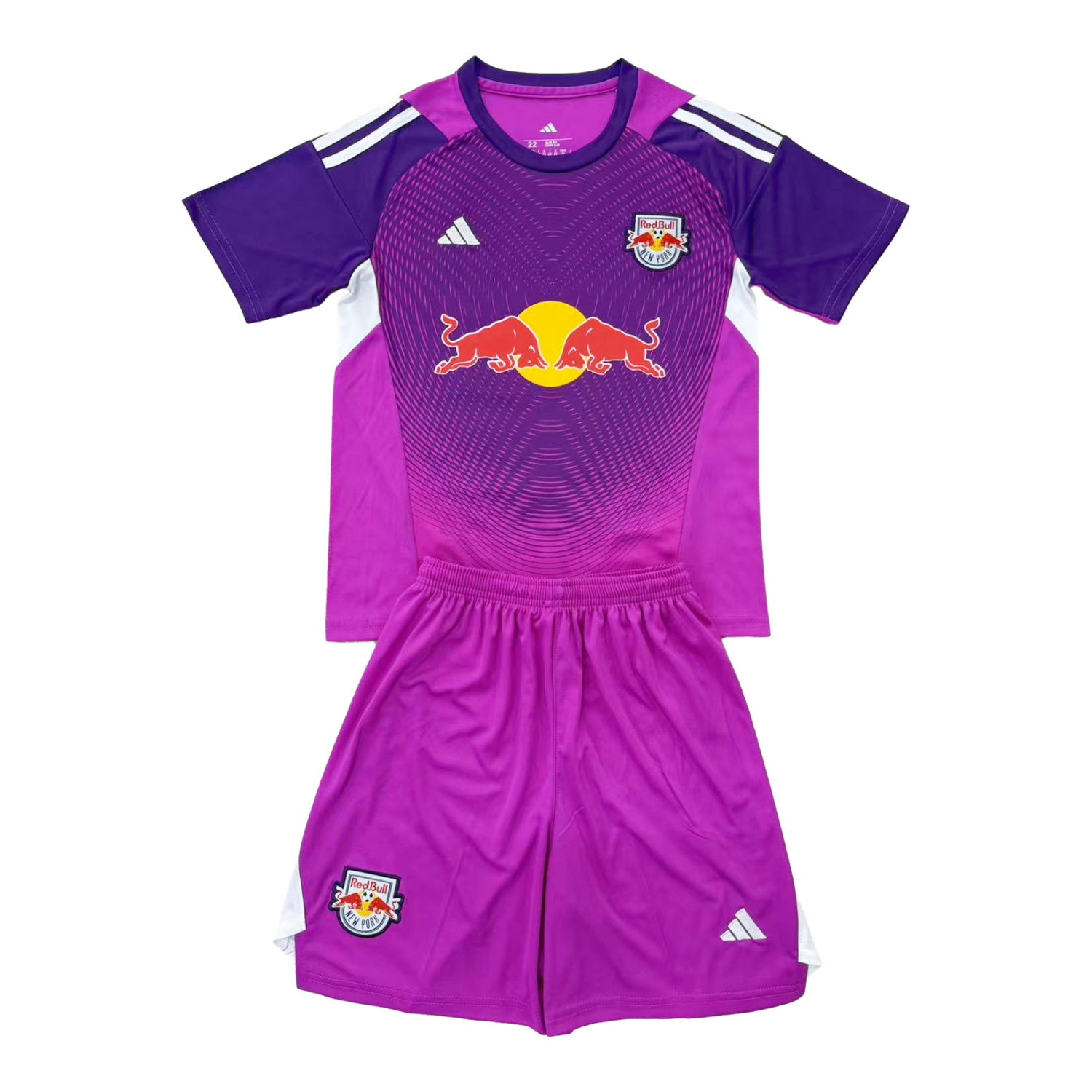 TKH-turbokithub-New York Red Bulls 2025 Purple Goalkeeper Men's Adult Jersey Set - Fans Version