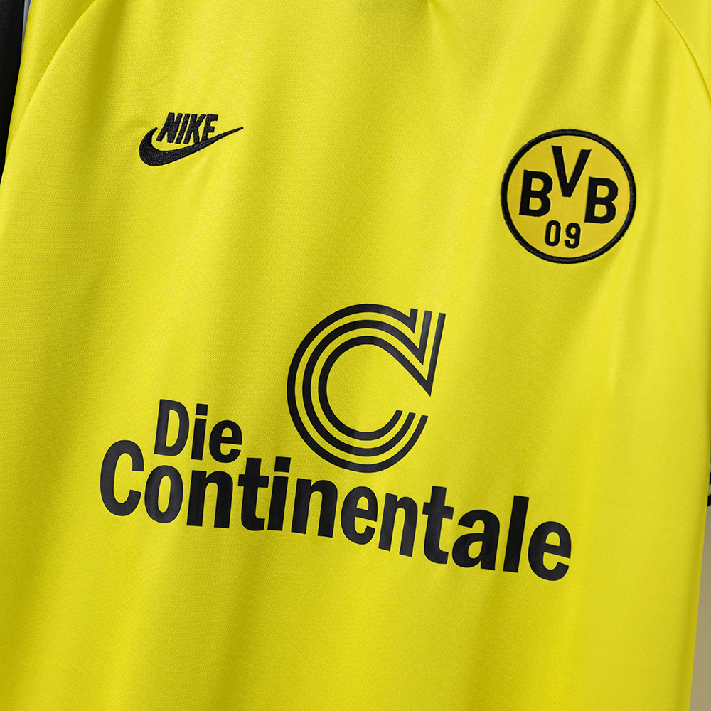 TKH-turbokithub-Retro Dortmund 1995-96 Home Jersey