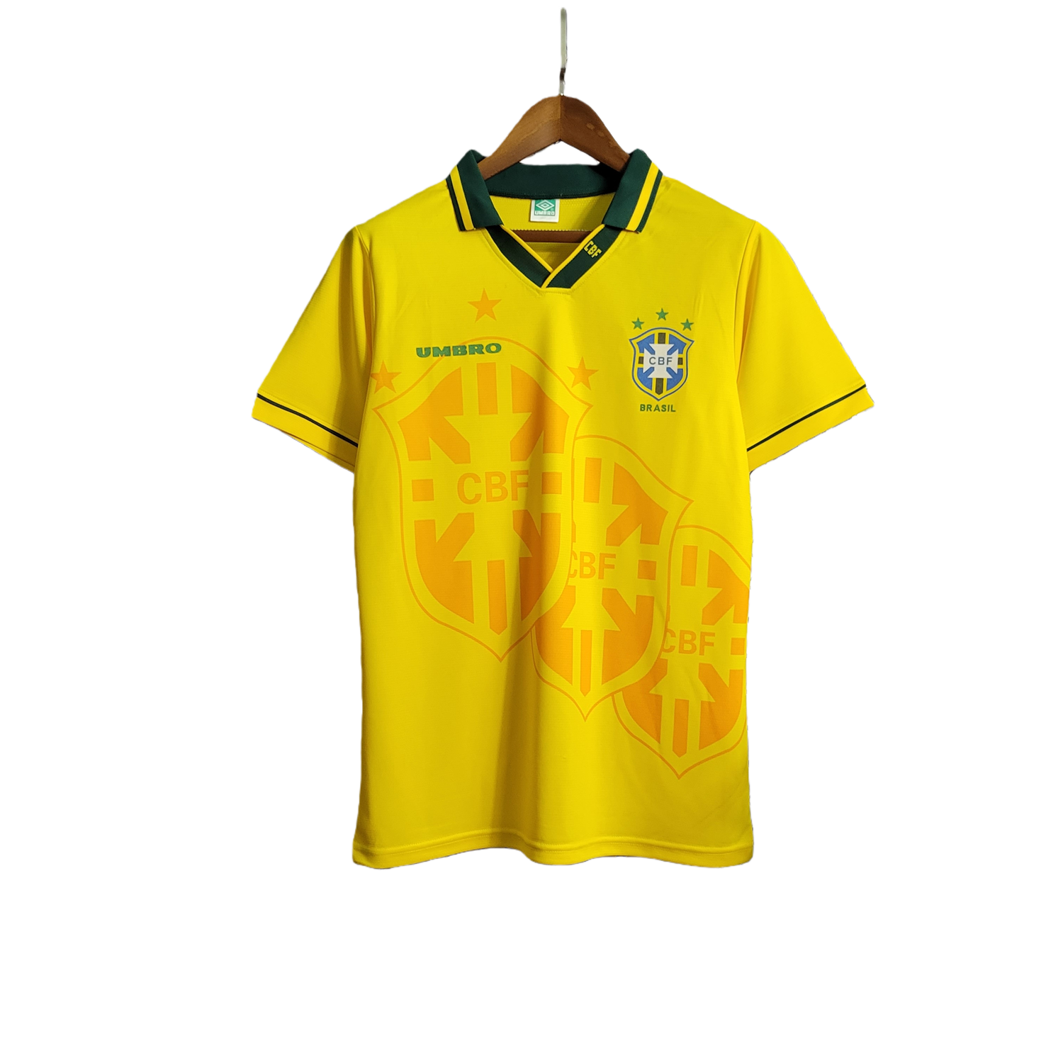 TKH-turbokithub-Retro Brazil 1994 Home Stadium Jersey