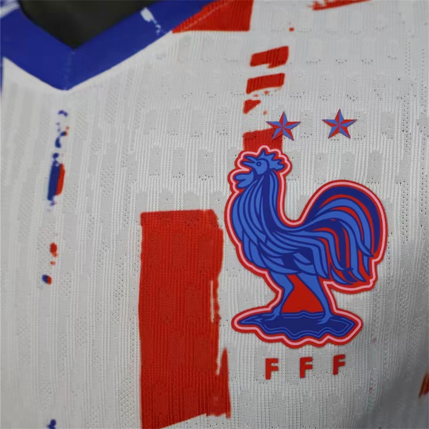 TKH-turbokithub-France 2026 White Red Blue Special Jersey - Player Version
