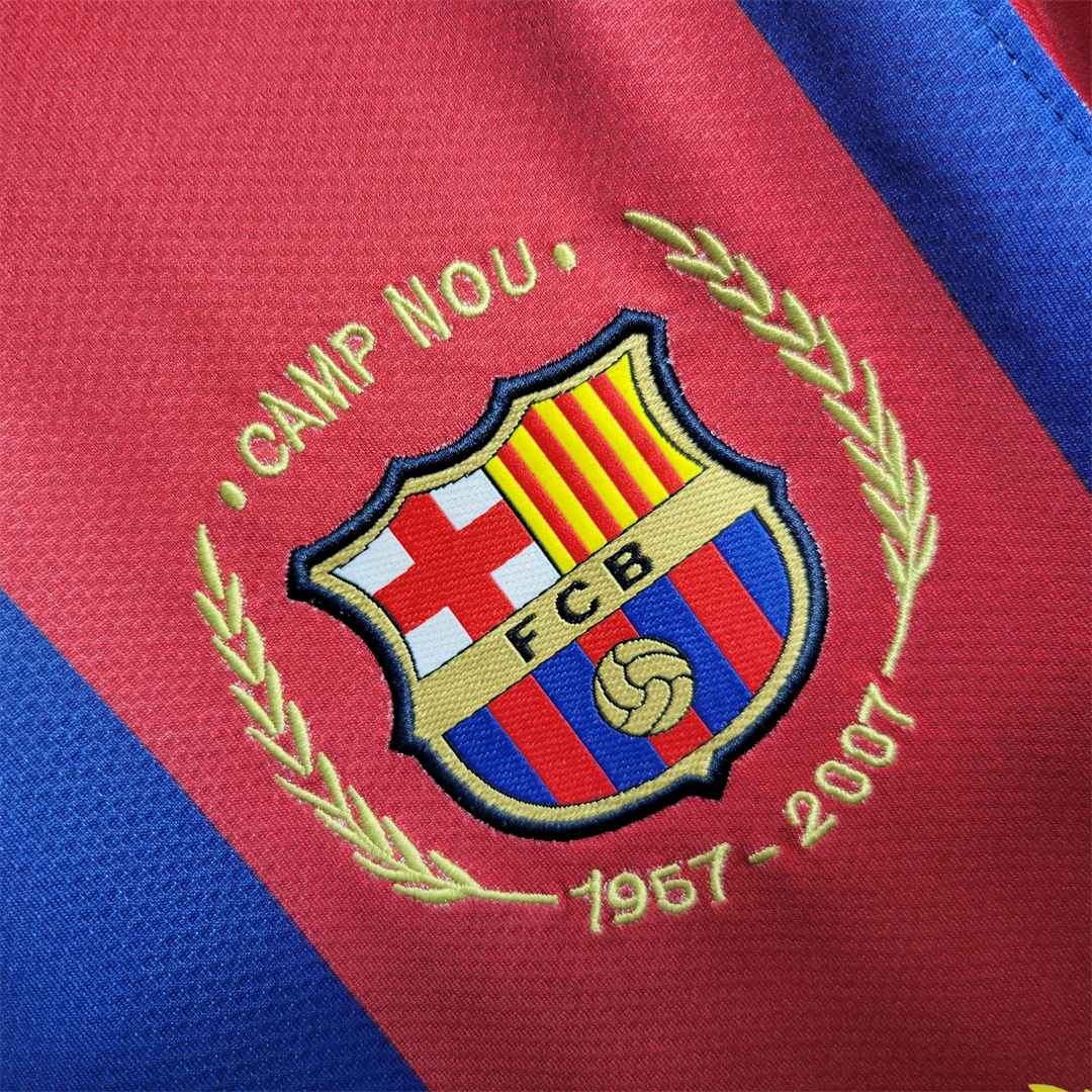 TKH-turbokithub-Retro Barcelona 07-08 Home Stadium Jersey