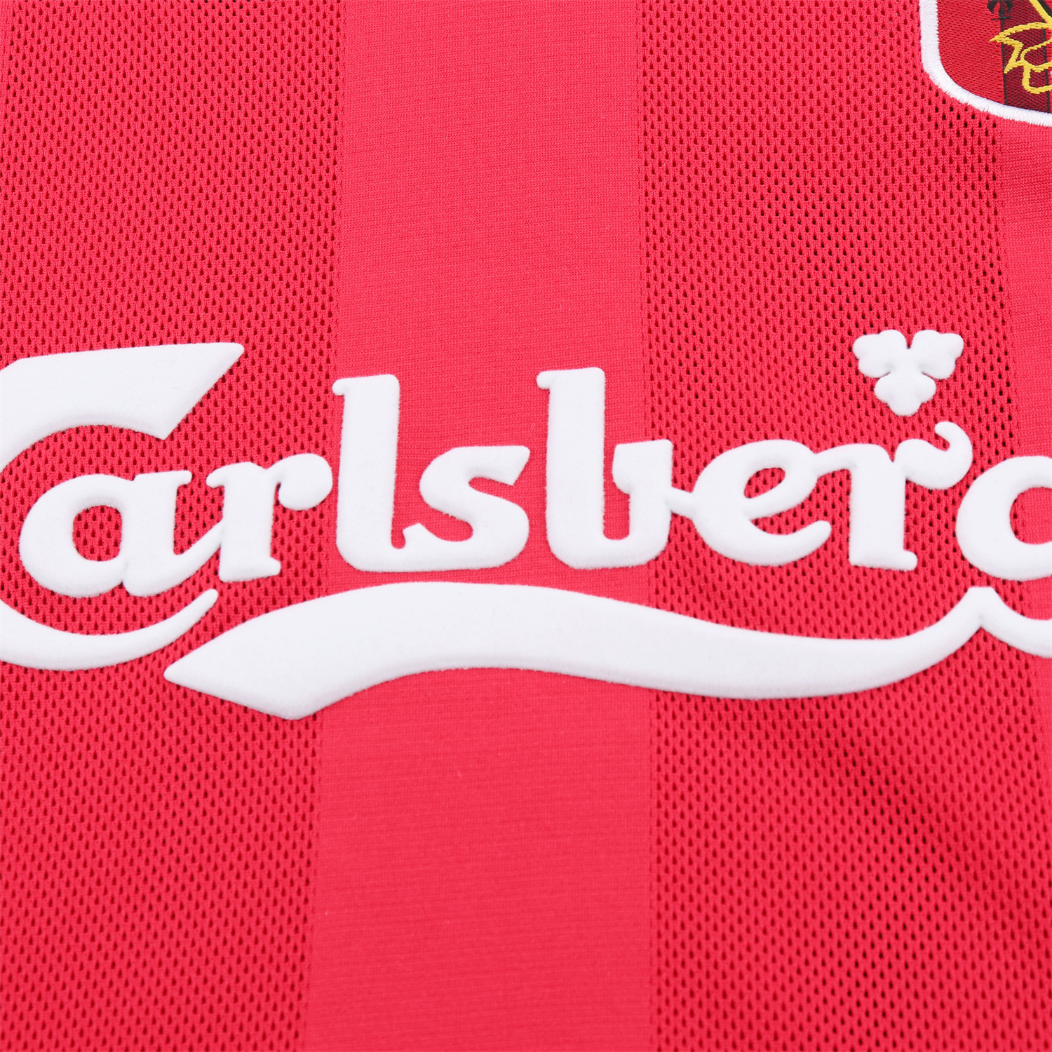 TKH-turbokithub-Retro Liver.pool 1995-96 Home Kids Kit