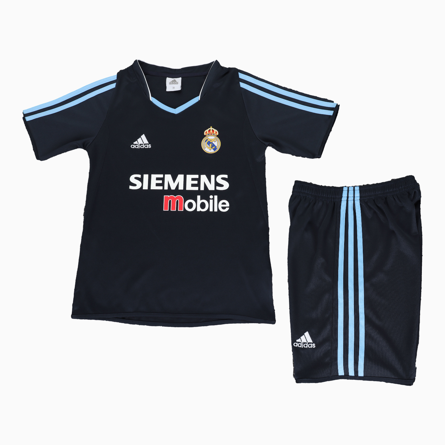 TKH-turbokithub-Retro Real Madrid 03-04 Away Kids Kit