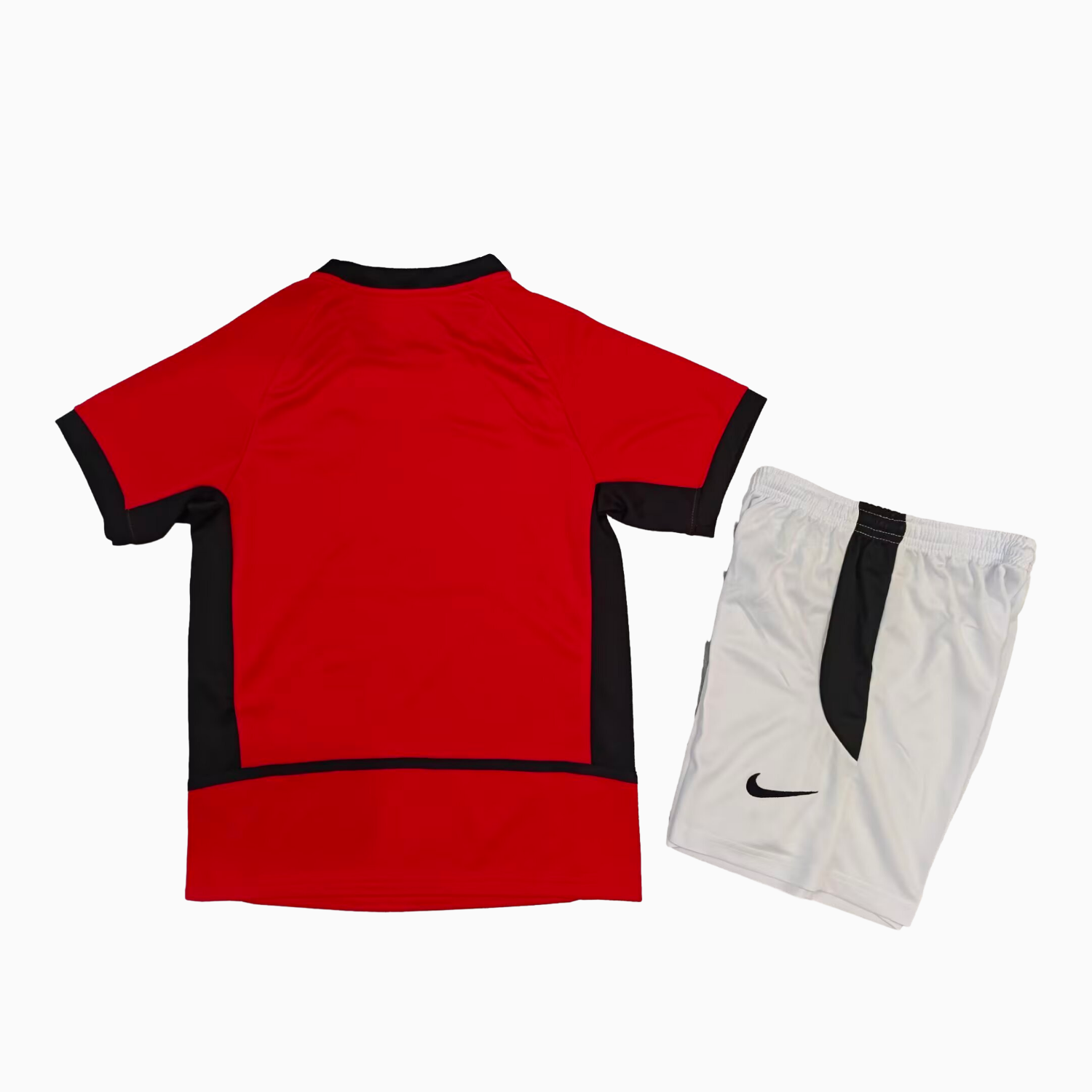 TKH-turbokithub-Retro Manchester United 2002-04 Home Kids Kit