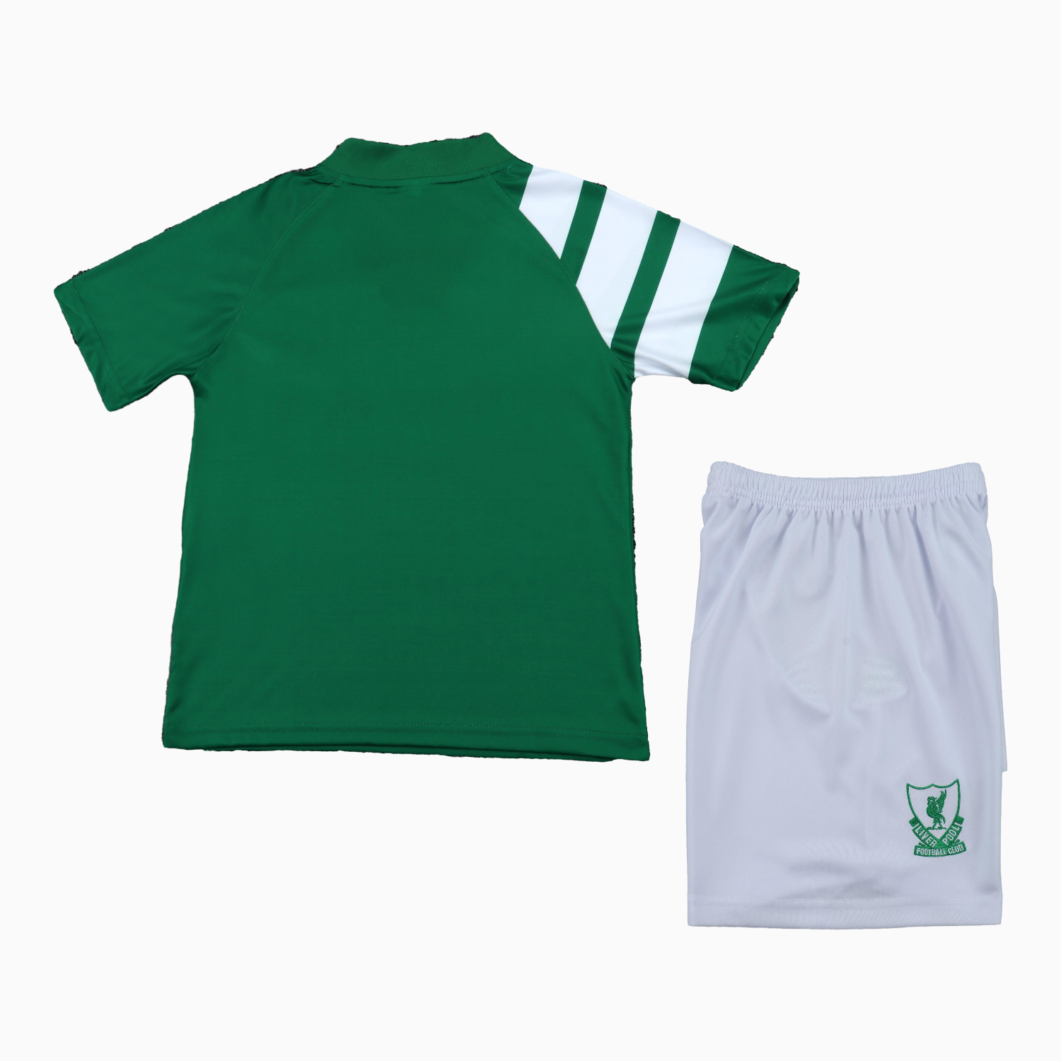 TKH-turbokithub-Retro Liver.pool 1991-92 Away Kids Kit
