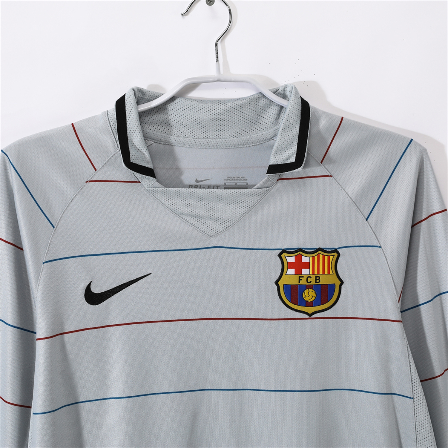 TKH-turbokithub-Retro Barcelona 03-04 Away Long Sleeves Jersey